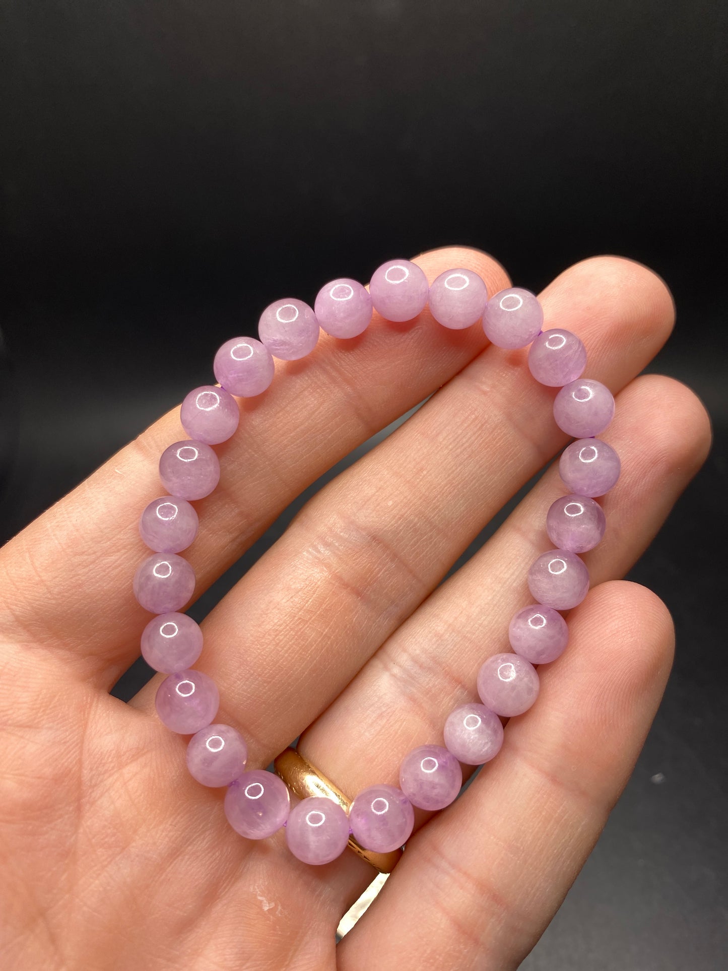 Kunzite Bracelet - 7mm