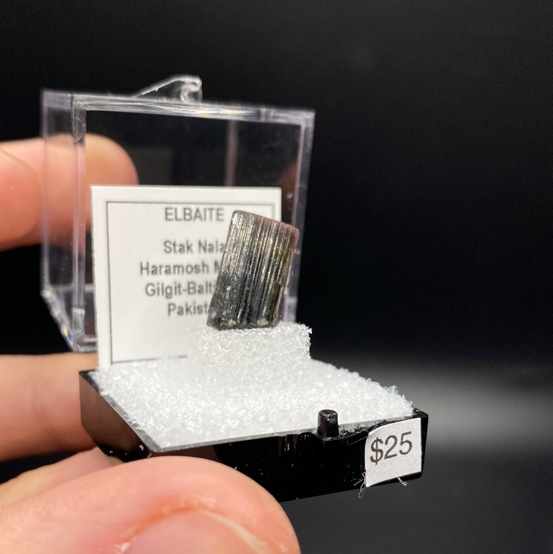 Elbaite Tourmaline Thumbnail Specimen - Pakistan
