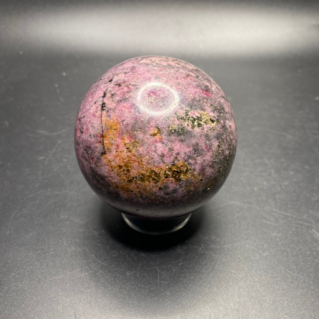 Rhodonite Sphere