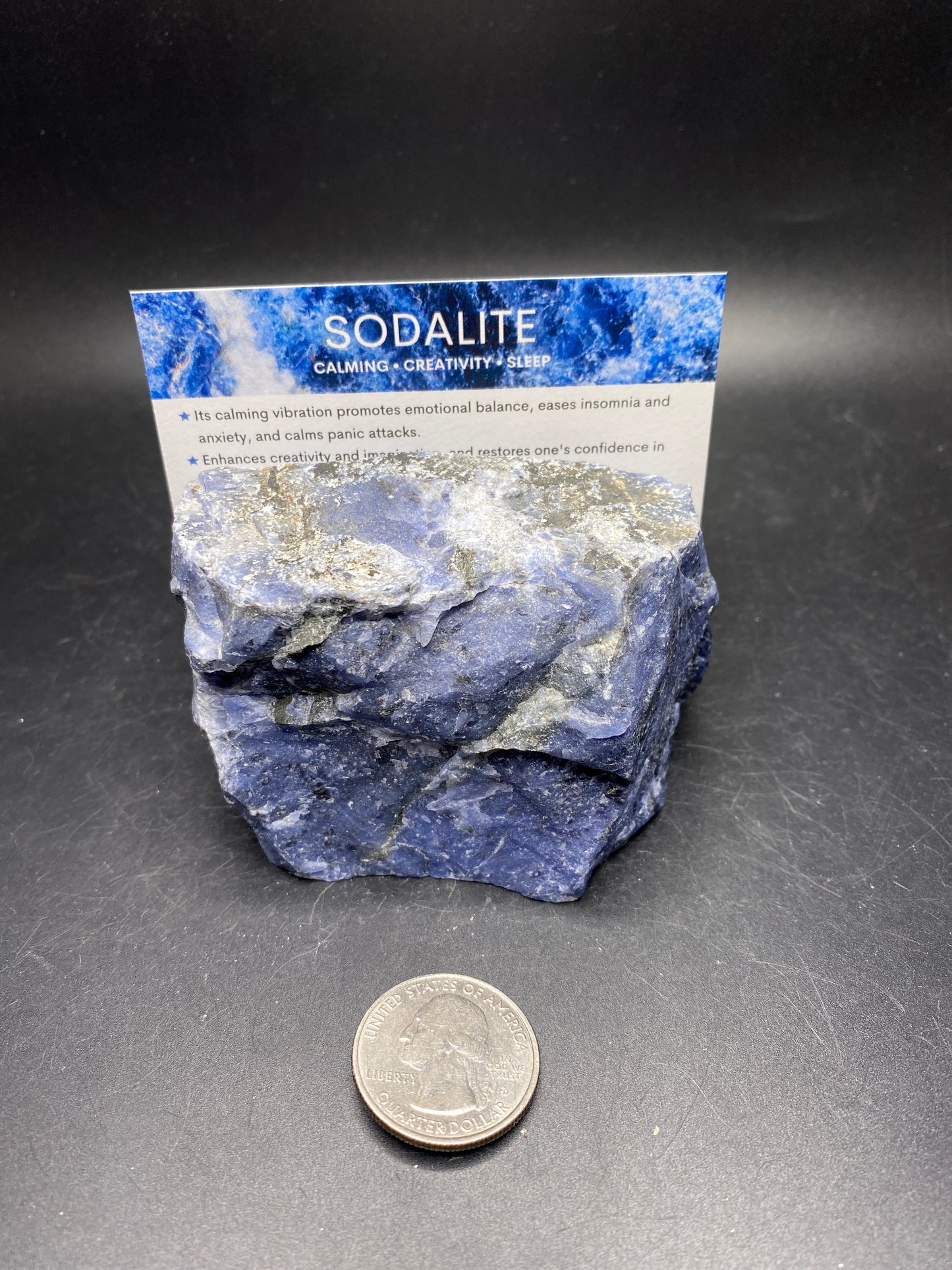 Sodalite Business Card Holder