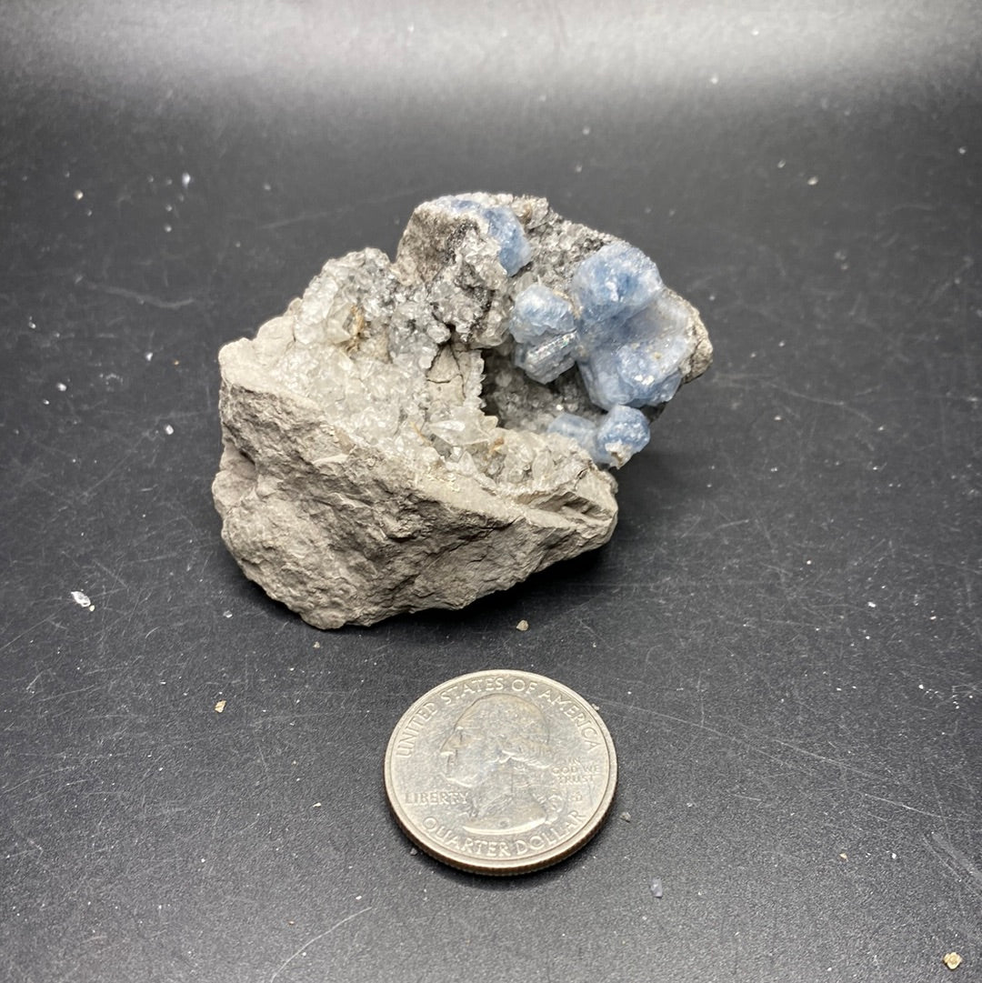 Celestine and Calcite Specimen - New York