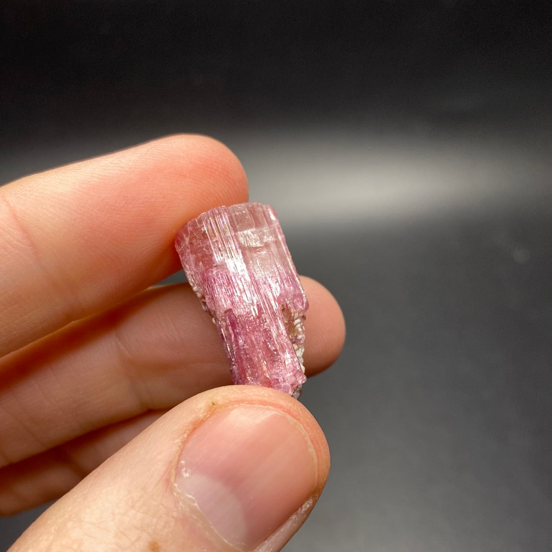Pink Tourmaline - Hot Pink Pocket - Agua Branca Mine Brazil