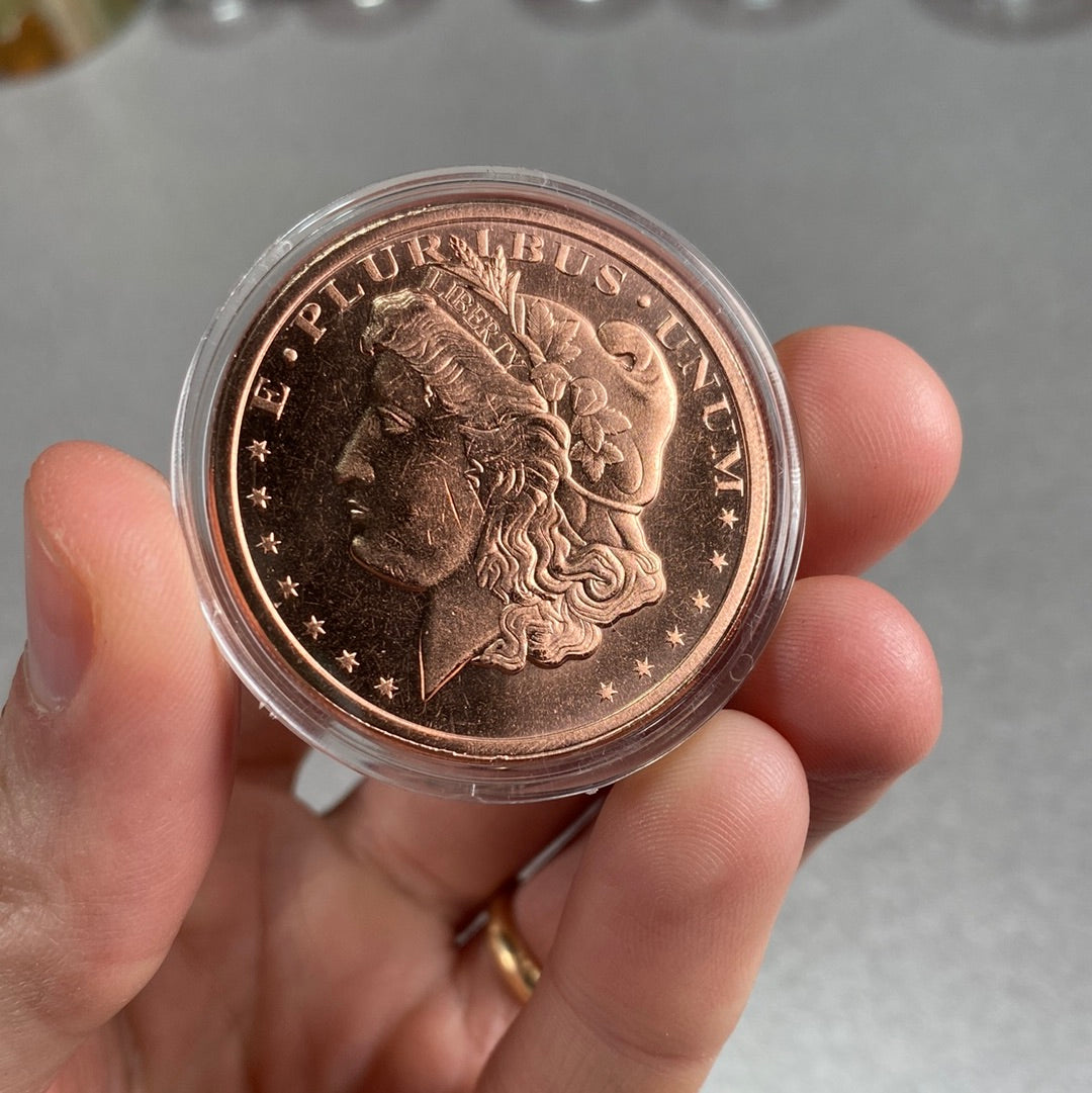Copper Coin - 1oz .999 Copper - Multiple Designs
