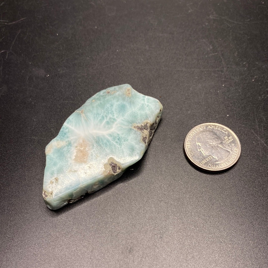 Larimar Polished Slabs - Small B grade - Dominican Republic