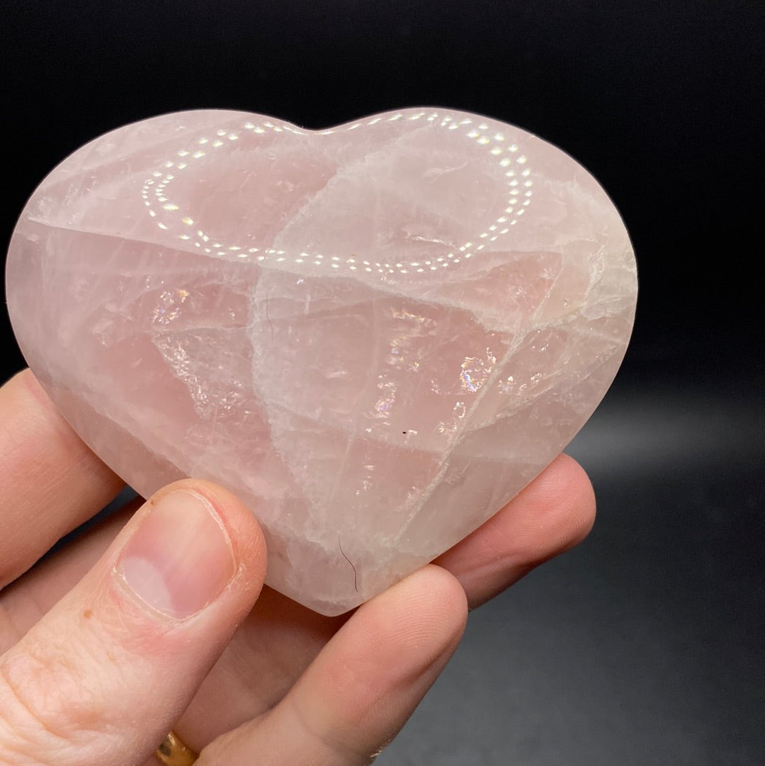 Rose Quartz Hearts