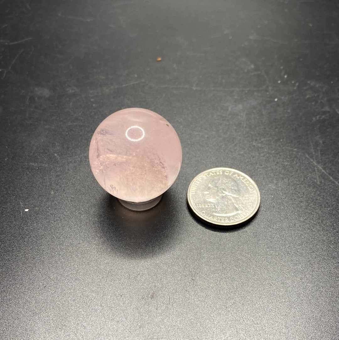 Star Rose Quartz Spheres