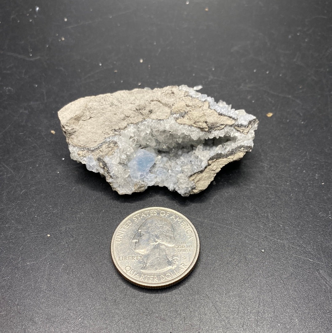 Celestine and Calcite Specimen - New York