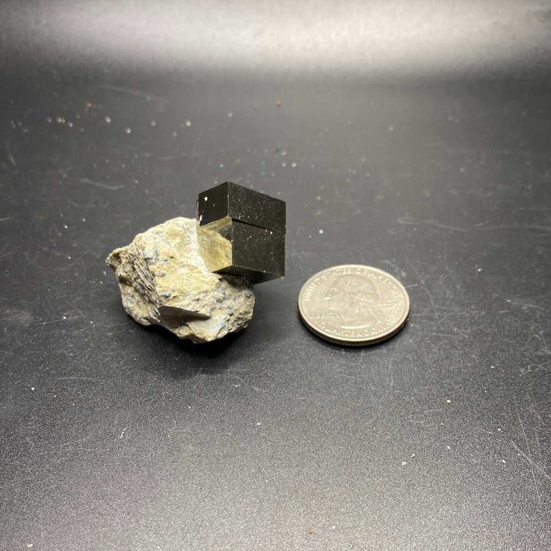 Spanish Pyrite in Matrix