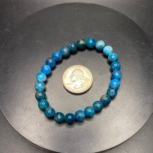 Blue Apatite Bracelet