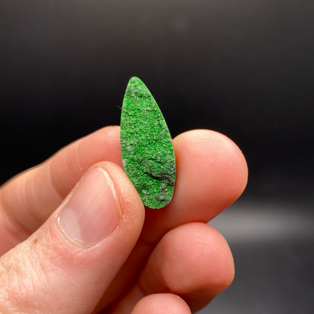 Uvarovite Garnet Cabochon - Russia