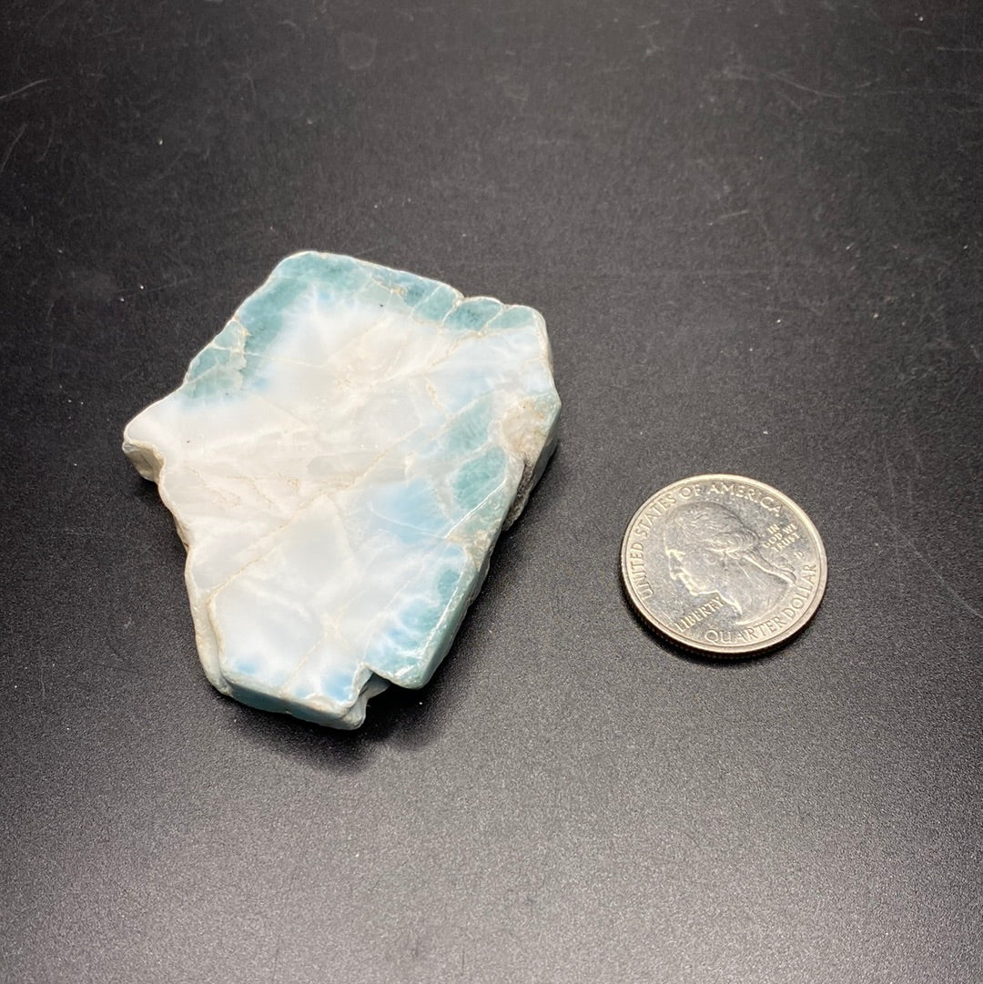 Larimar Polished Slabs - Small B grade - Dominican Republic