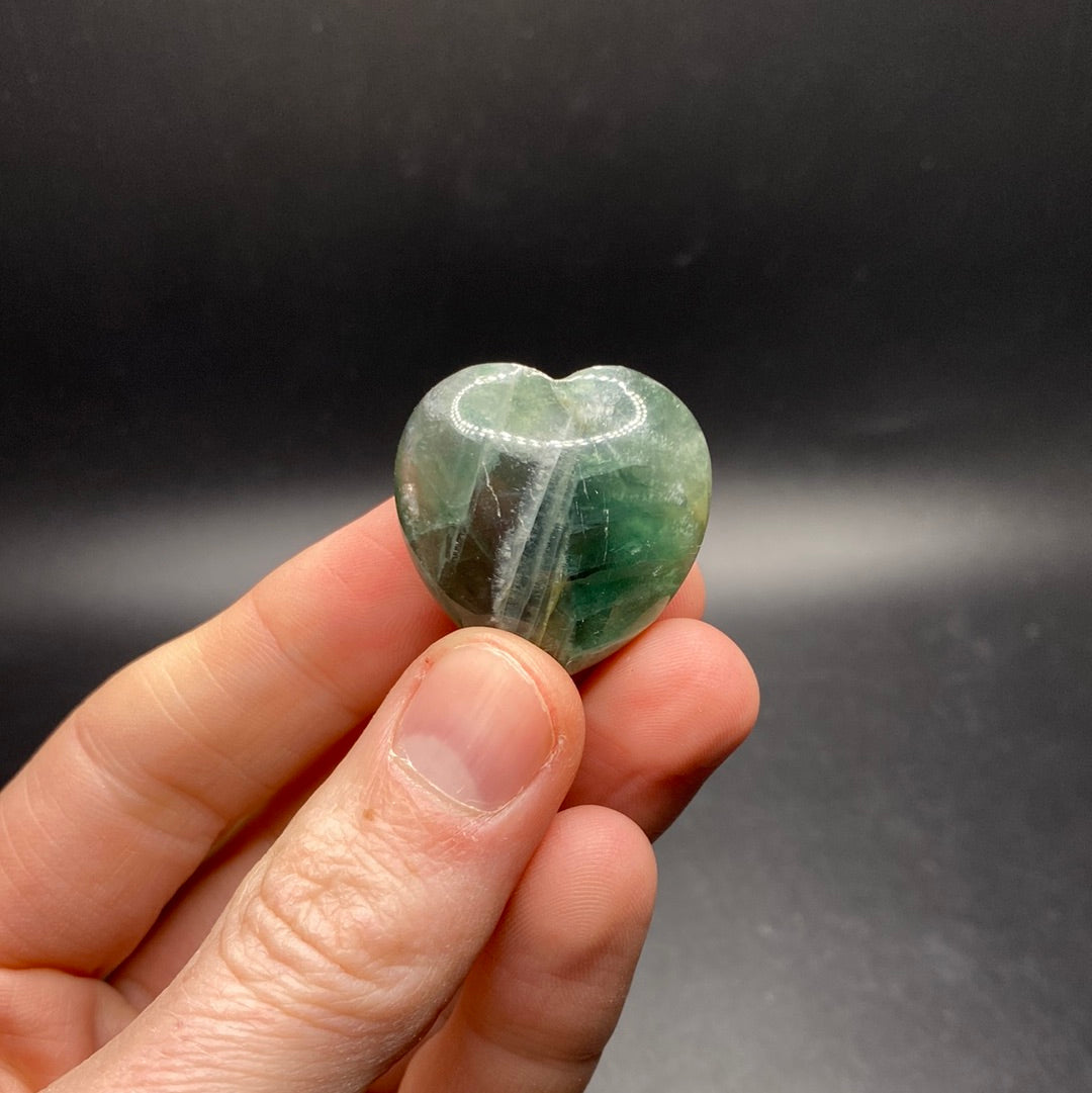 Fluorite Heart