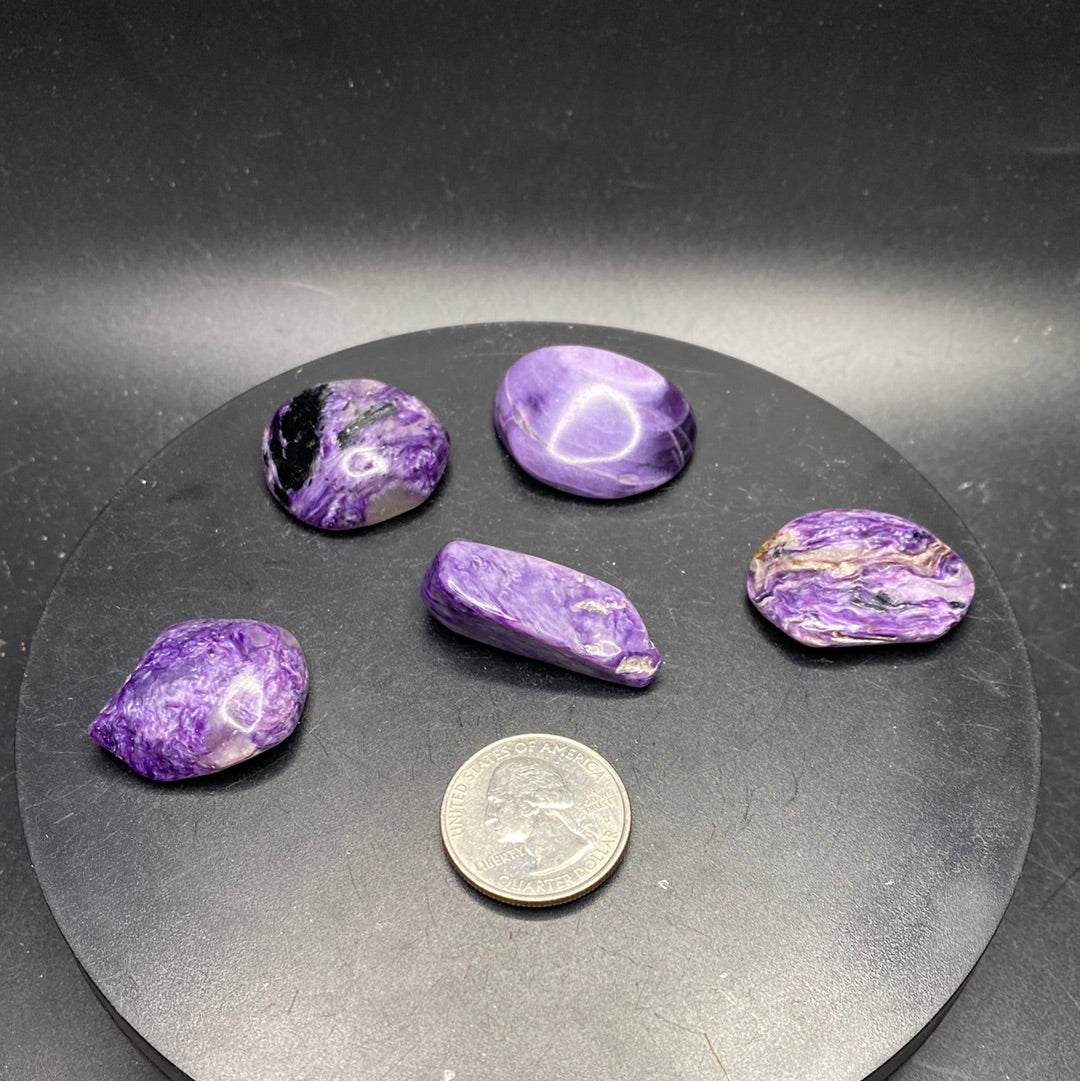 Small Charoite Tumbles