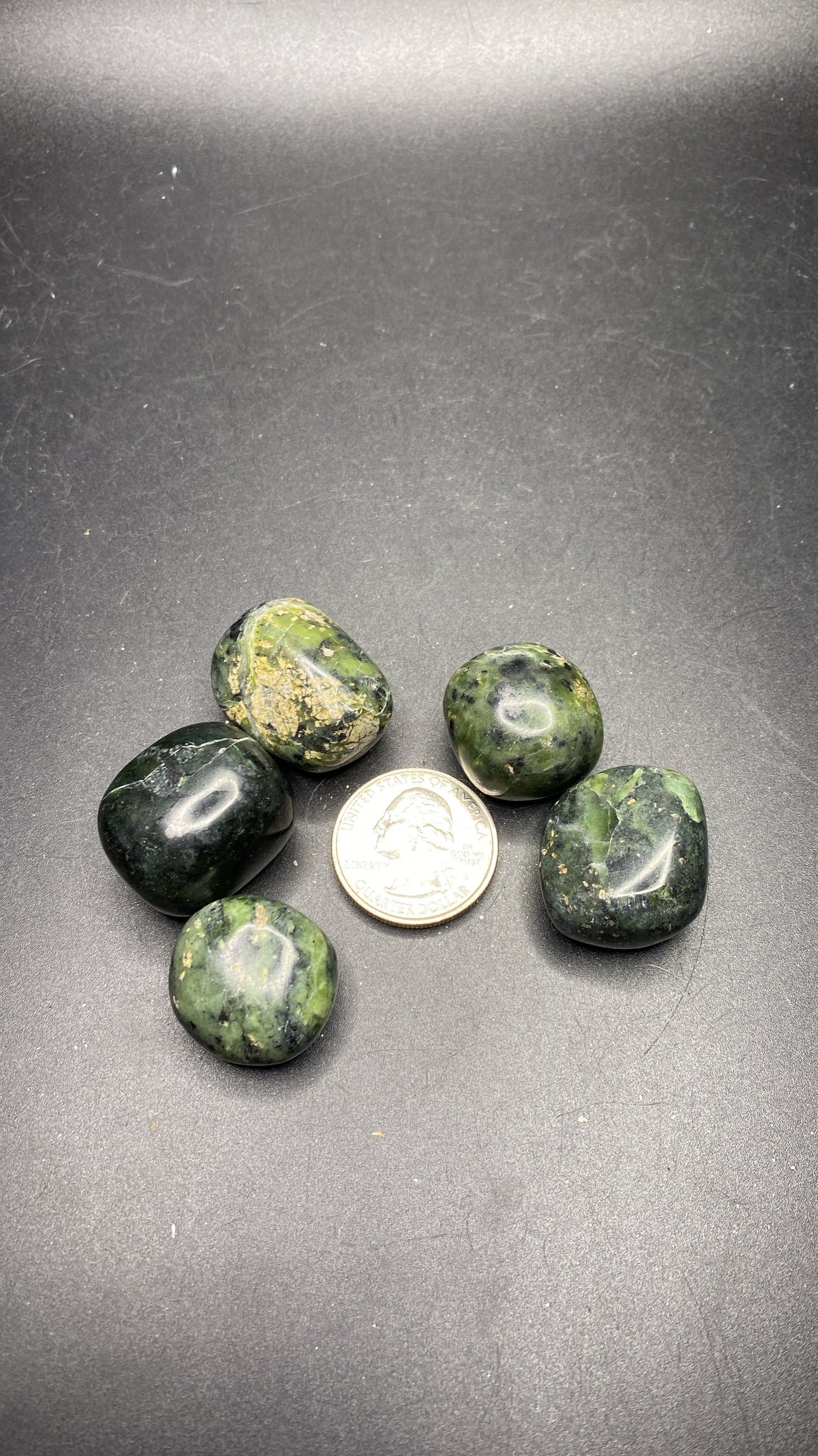 Nephrite Jade Tumbles