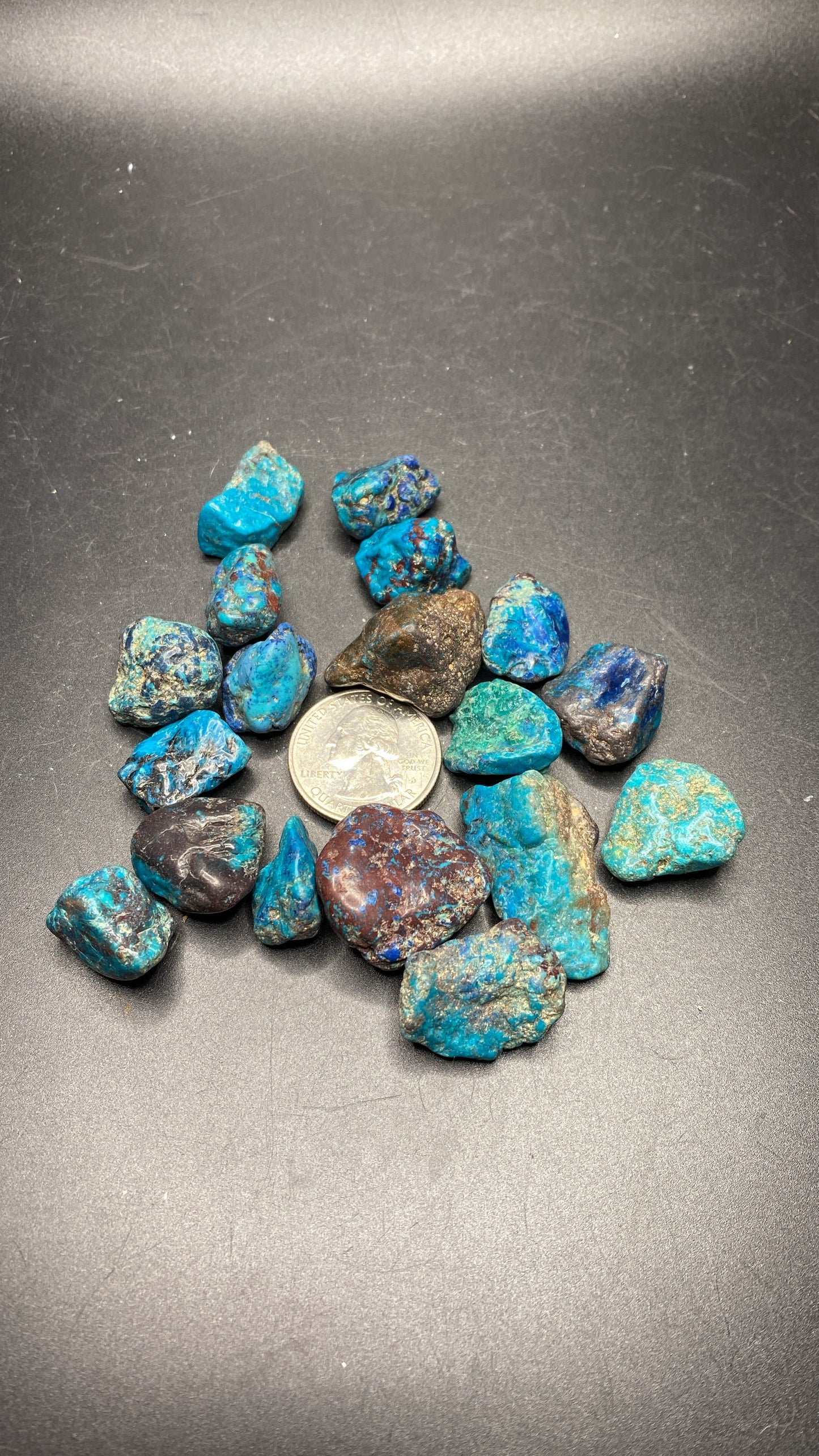 Tumbled Shattuckite- Mexico