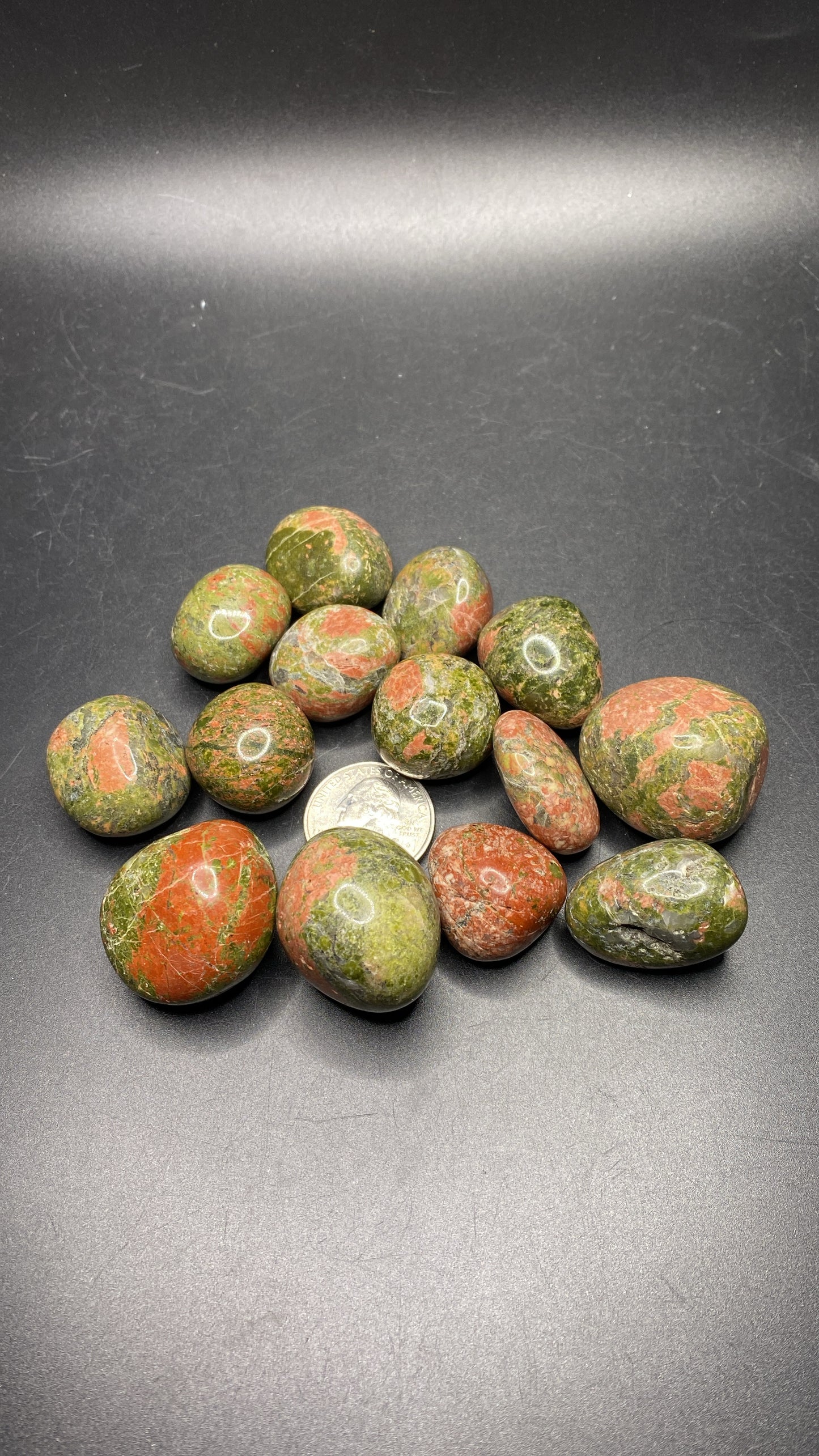 Unakite Tumbles