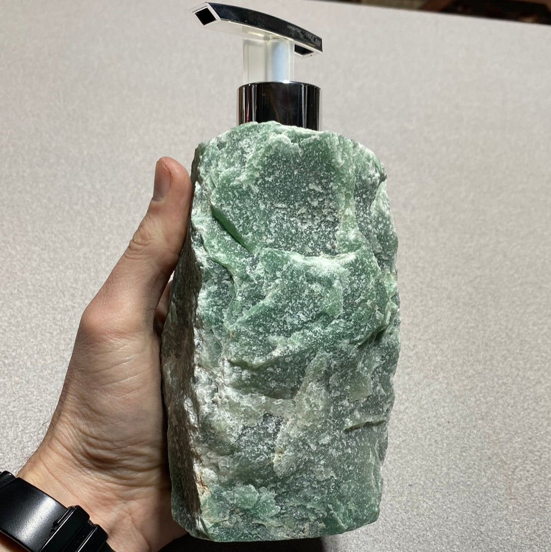 Green Aventurine - Soap Dispenser