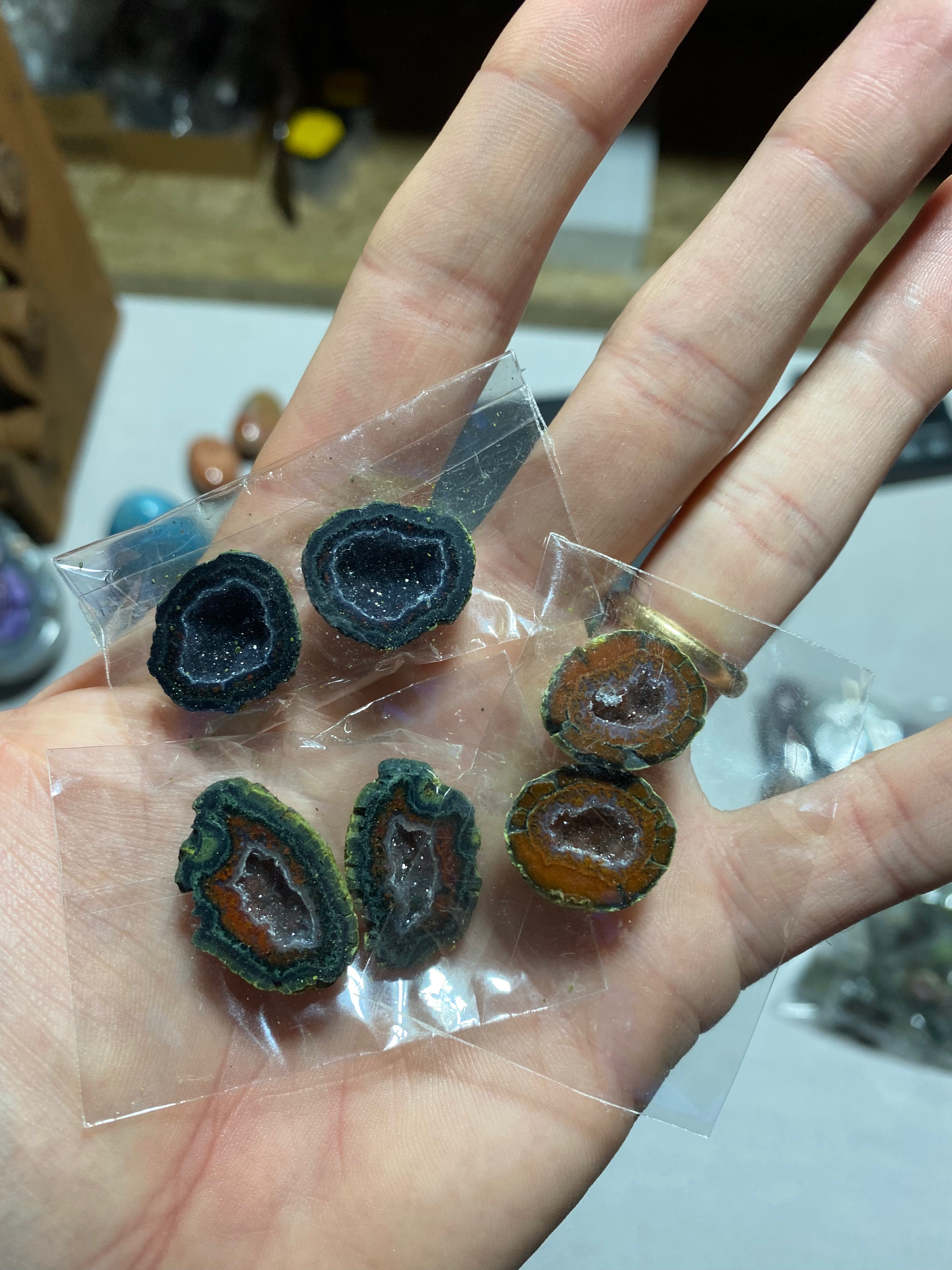 Tabasco Geode Pairs A Crystal Journey