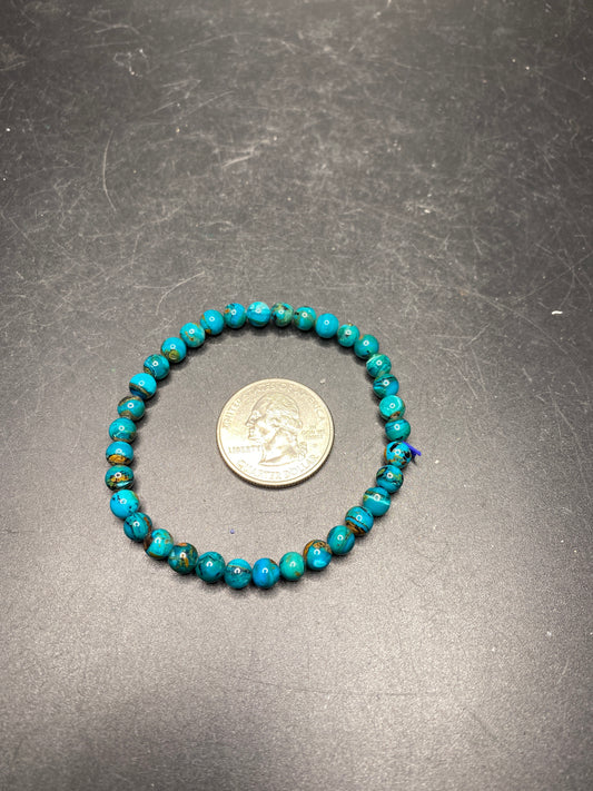 Chilean Blue Opal Bracelet 5-6mm