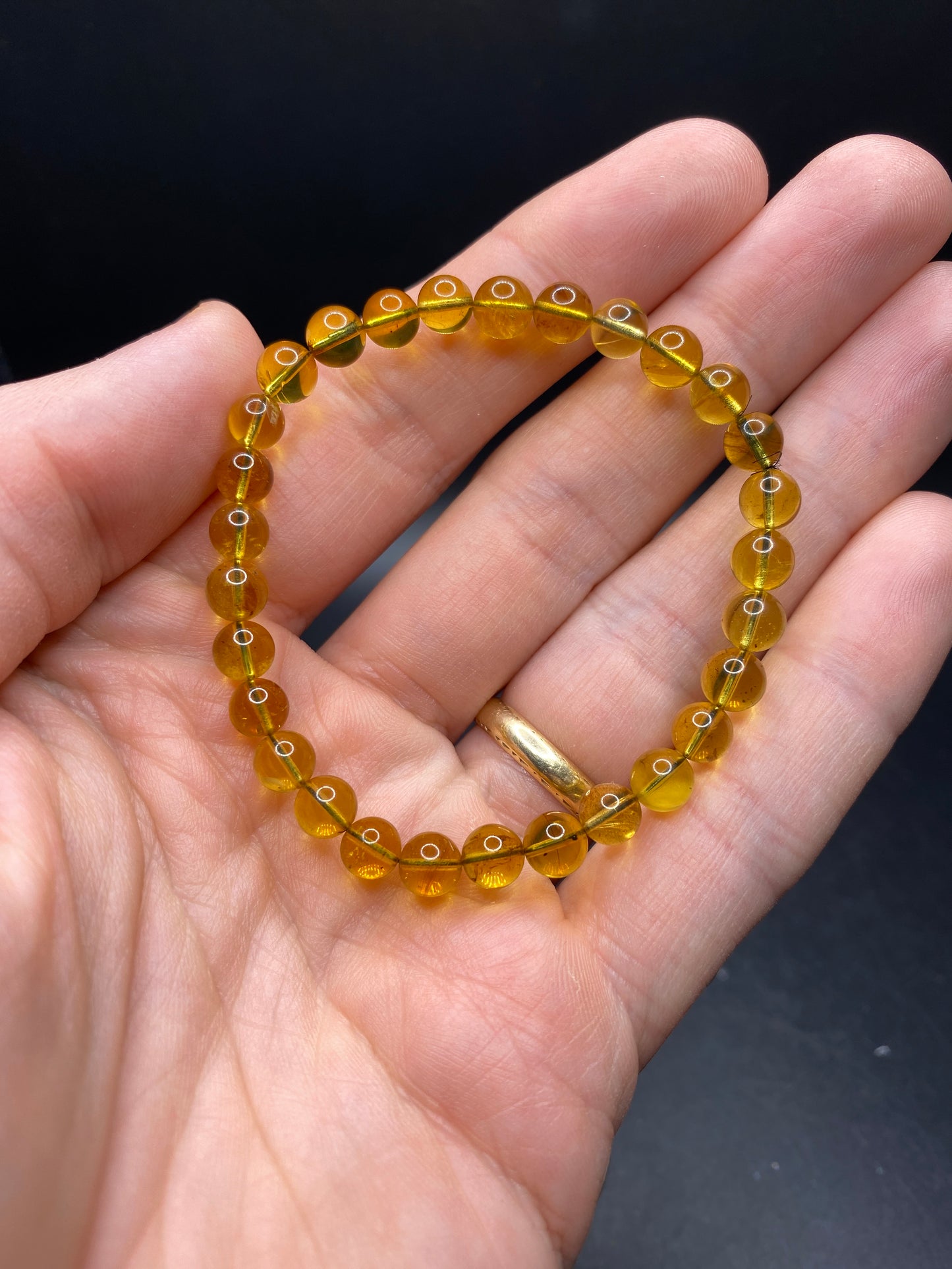 Amber Bracelet - 6mm