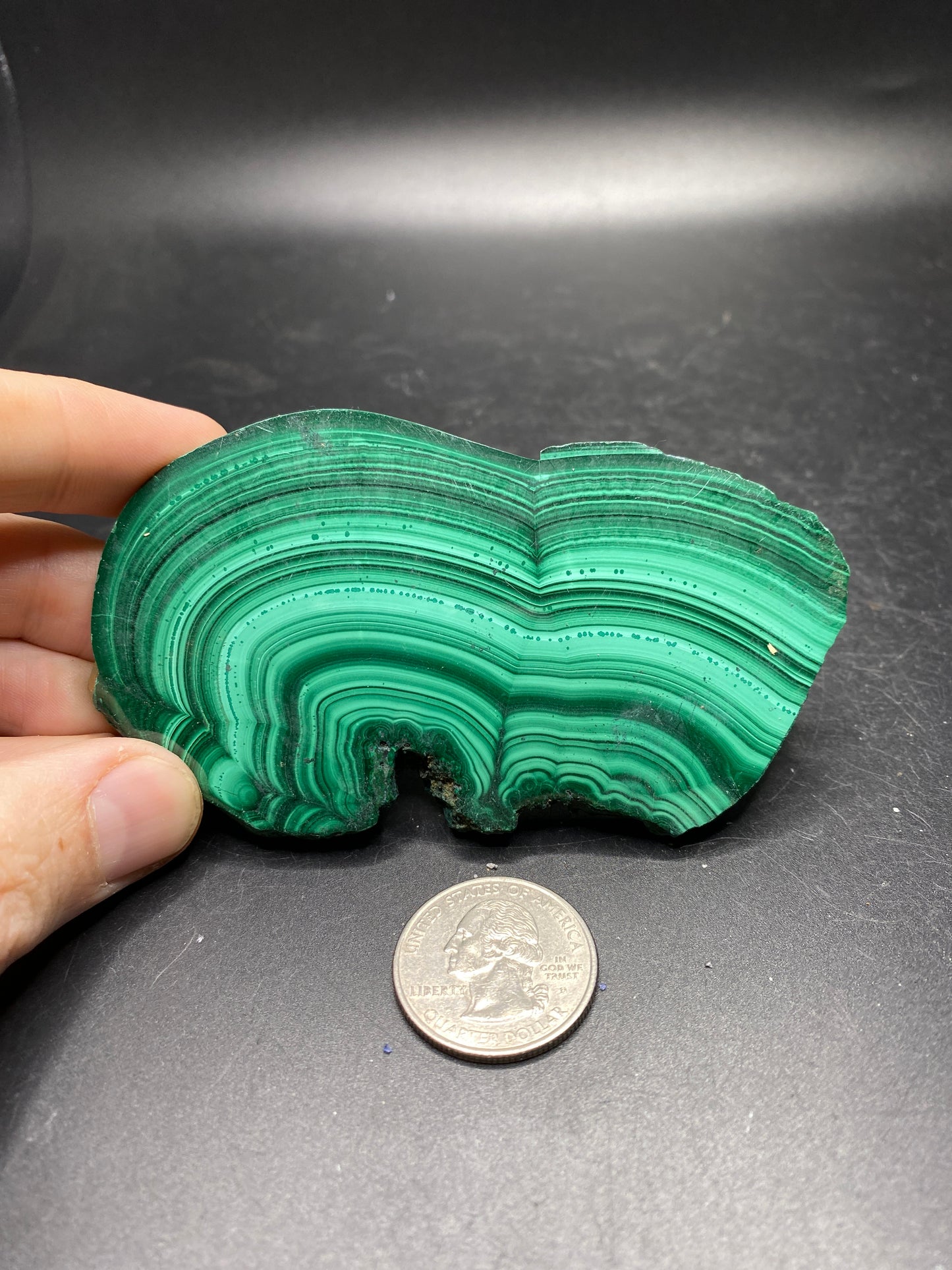 Malachite Slab - Congo