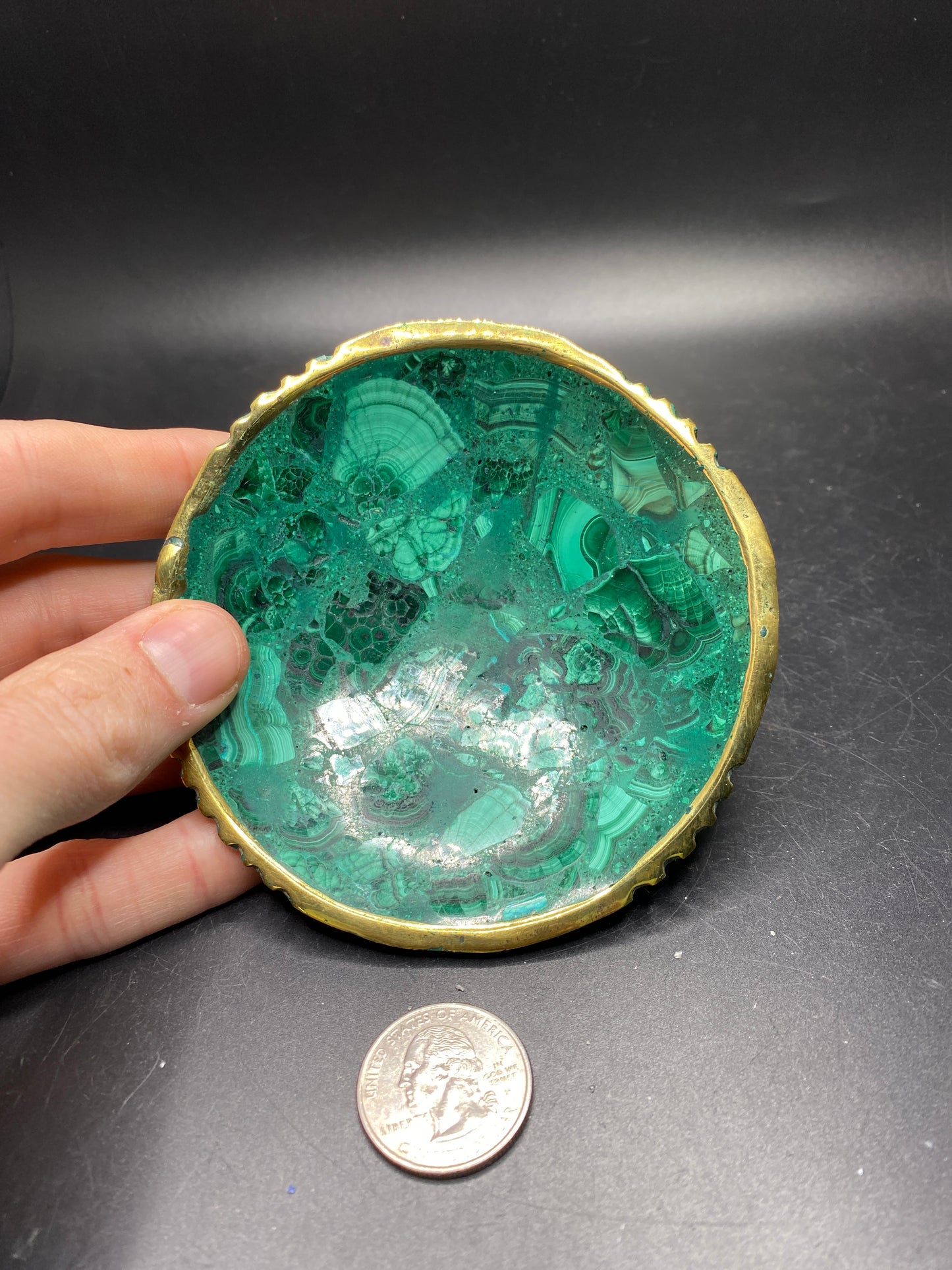 Malachite Bowl