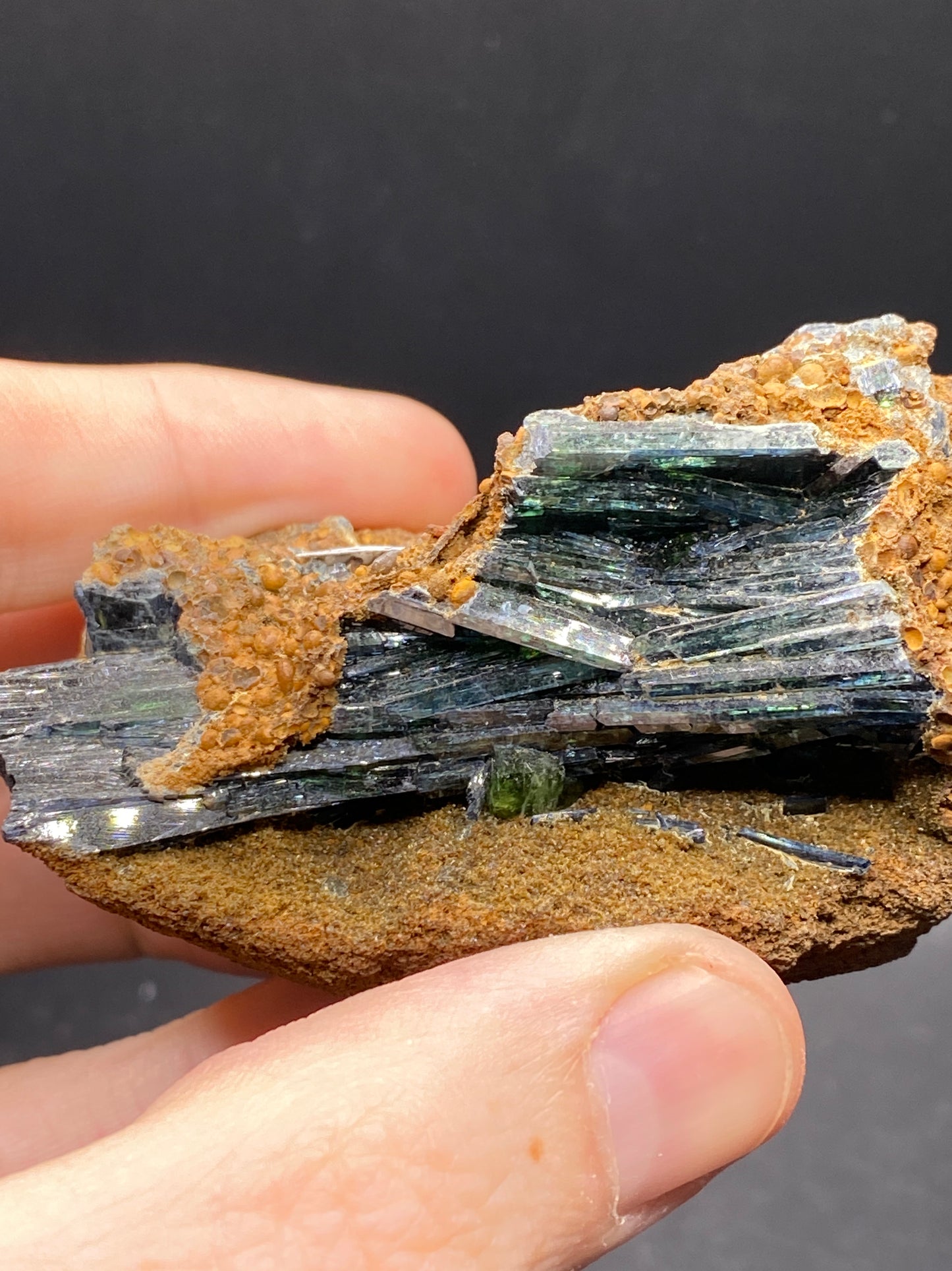 Vivianite with Ludlamite - Brazil