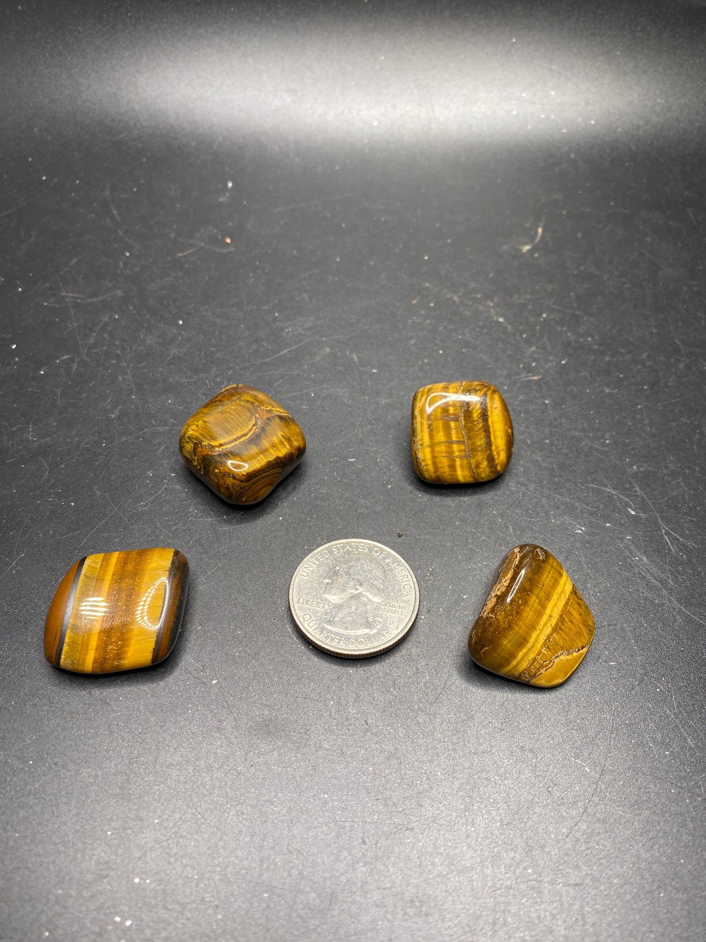 Tiger Eye Tumbles