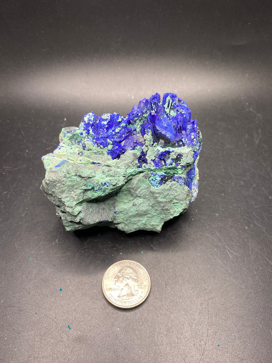 Azurite with Malachite Specimen - Mexico