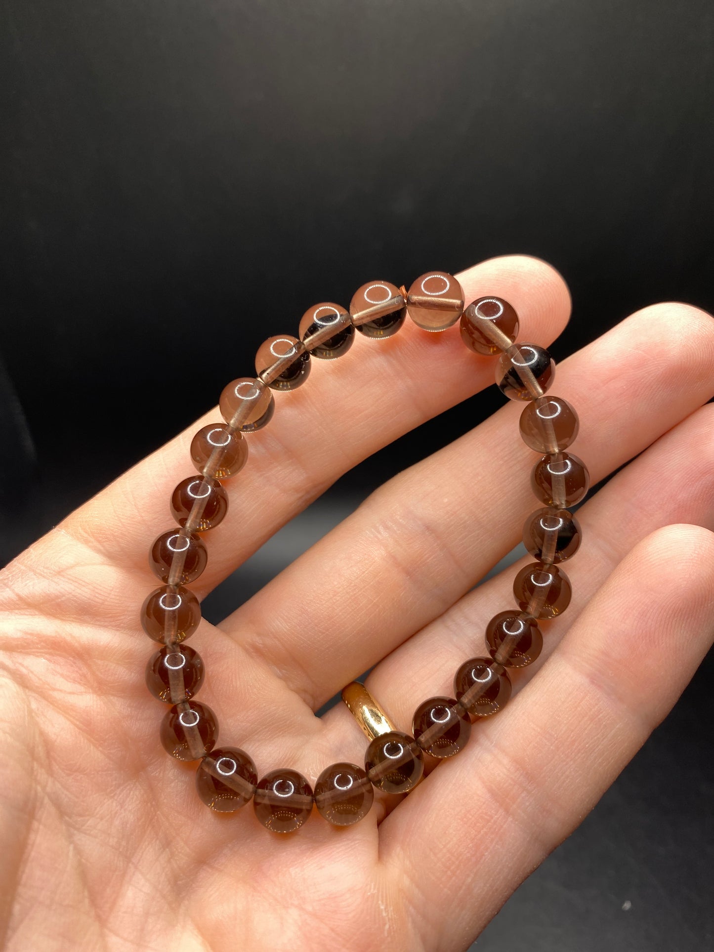 Smokey Quartz Bracelet - 8mm