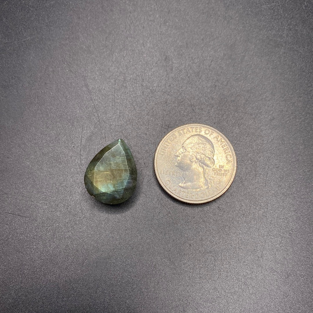 Faceted Labradorite Cabochon - Varoius Sizes