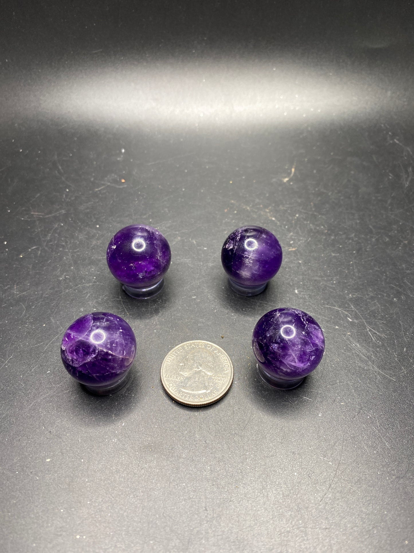 Dark Purple Amethyst Sphere