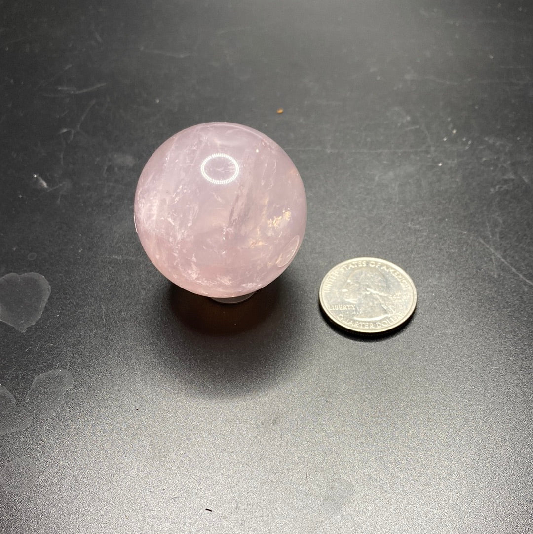 Star Rose Quartz Spheres