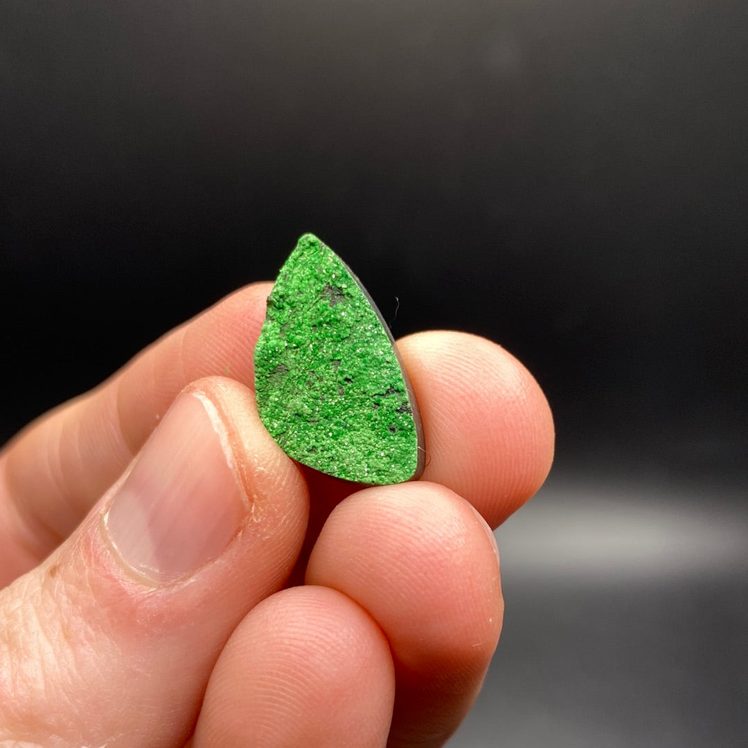 Uvarovite Garnet Cabochon - Russia