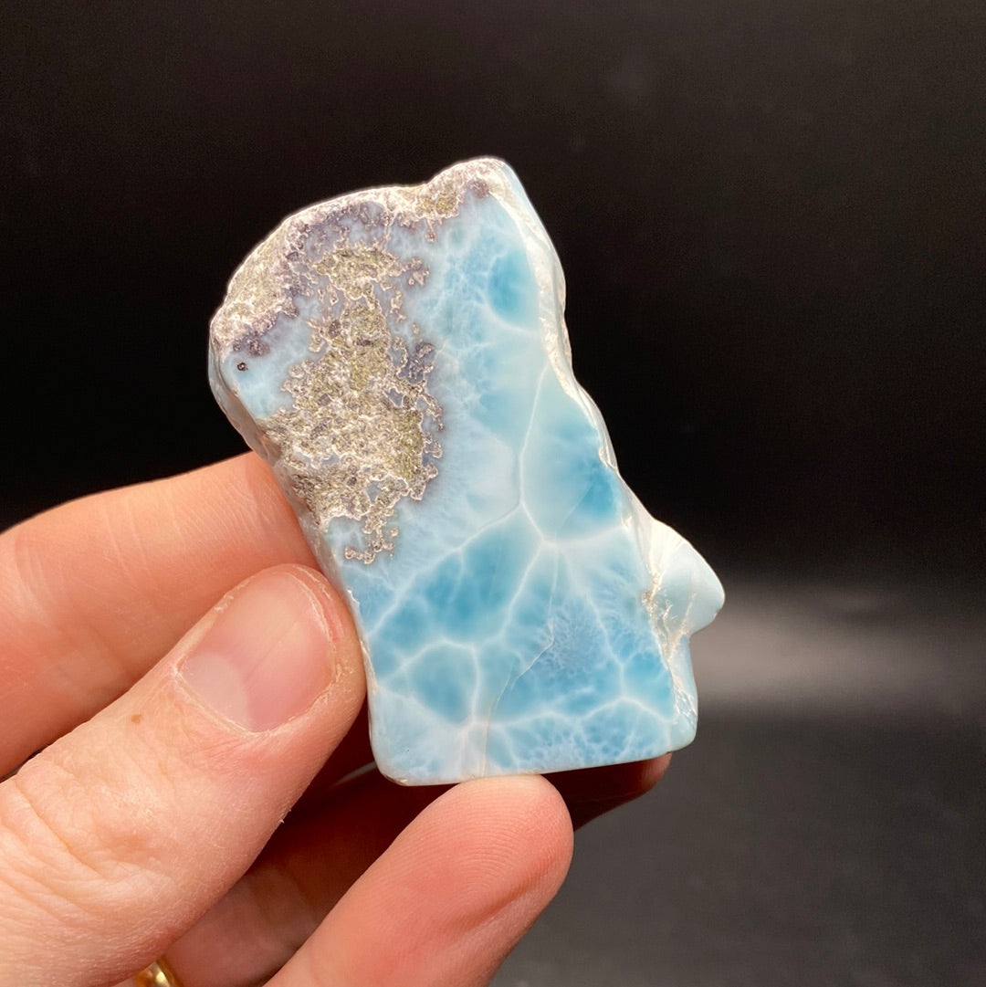 Larimar - Polished Slab AAA Grade - Dominican Republic