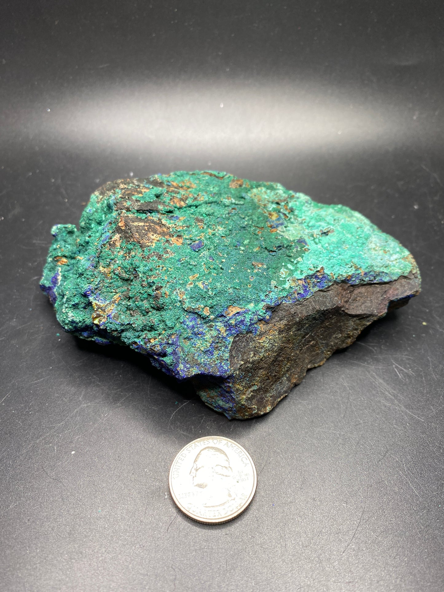 Malachite / Azurite - Morenci Mine - Arizona