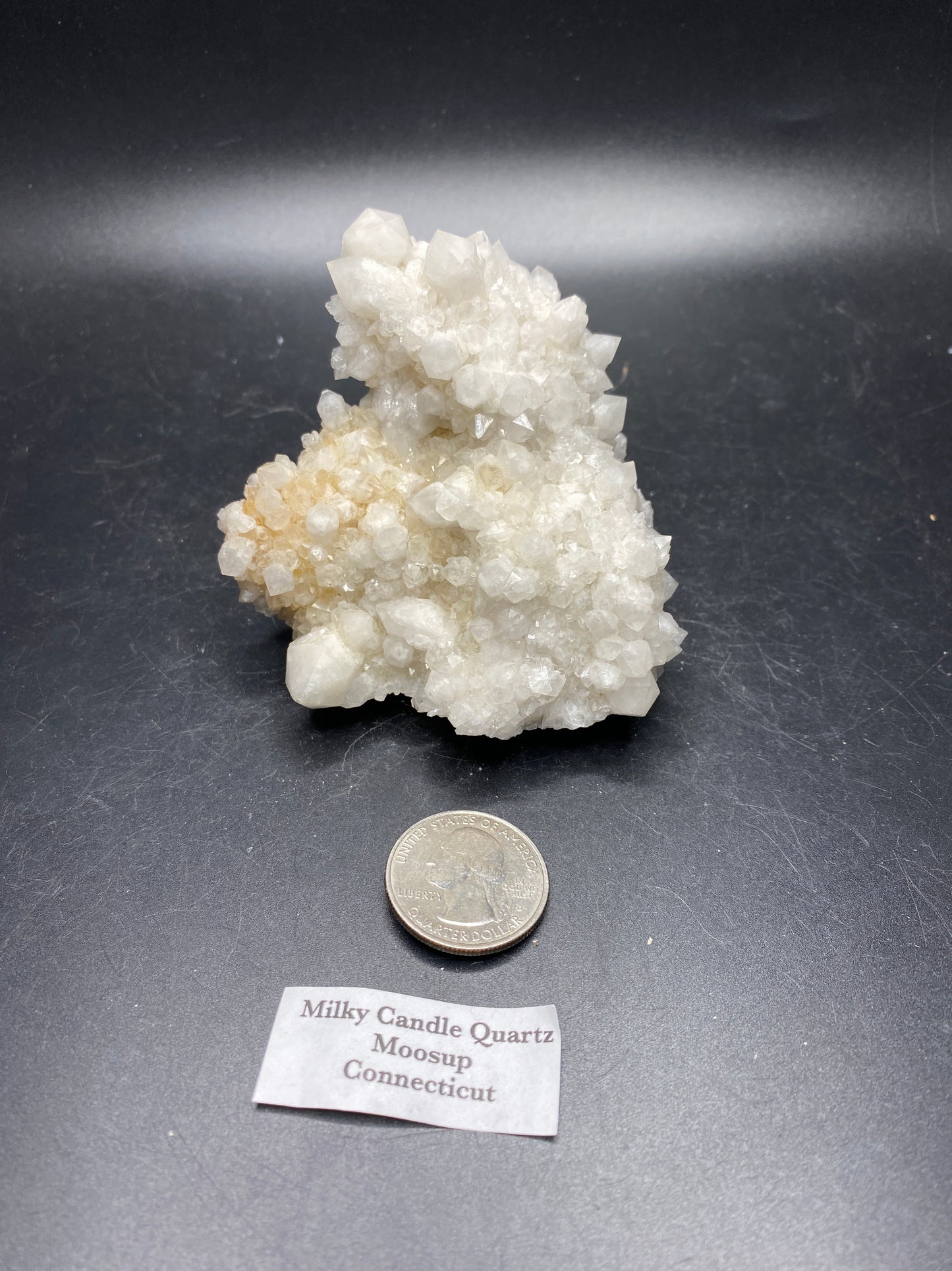 Milky Candle Quartz - Connecticut