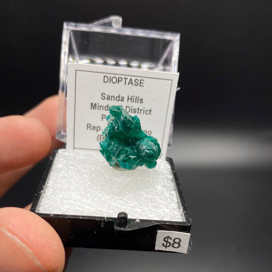 Dioptase Thumbnail Specimen - Rep of Congo