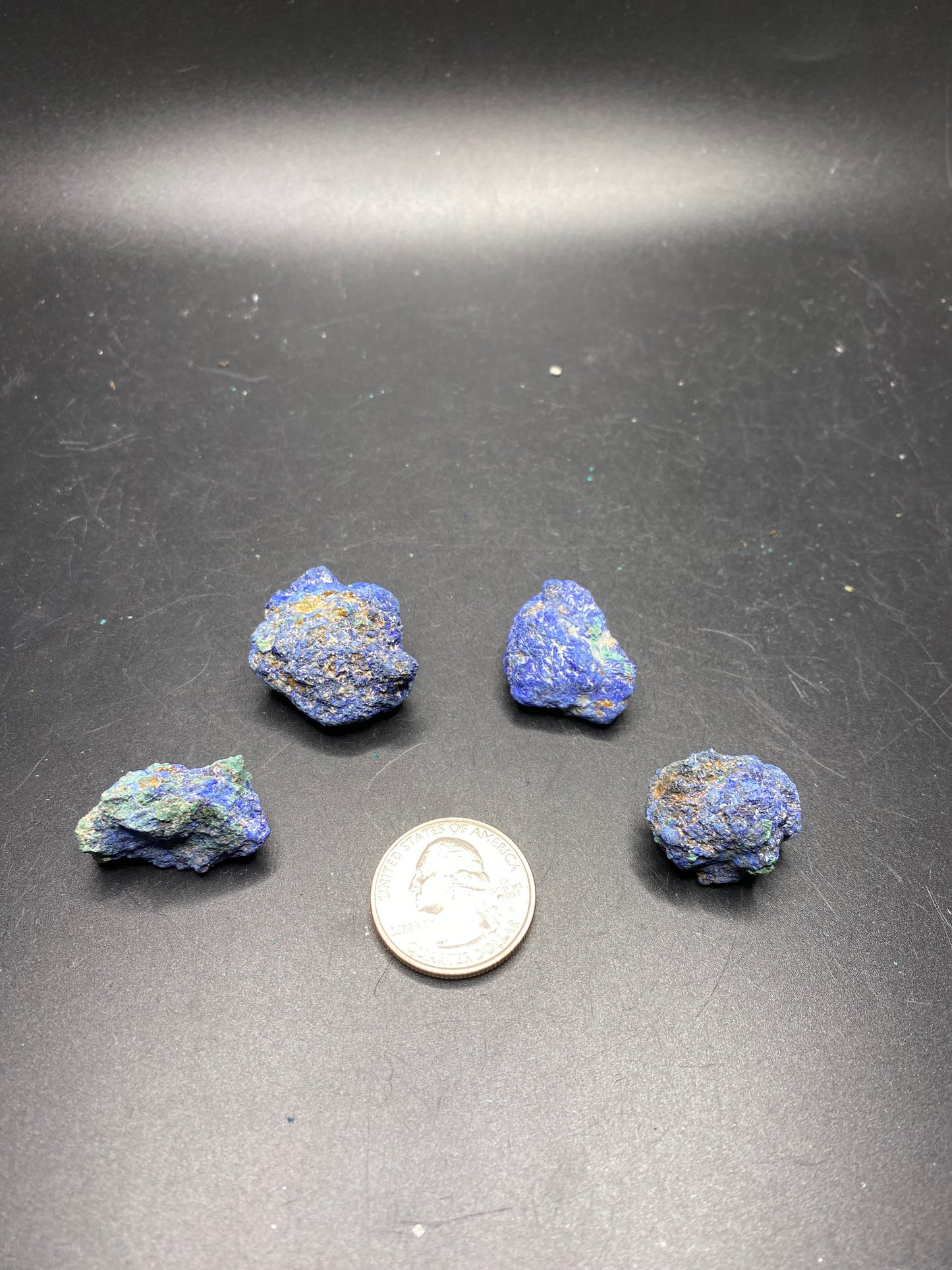 Azurite - Small - La Sal Mine - Utah