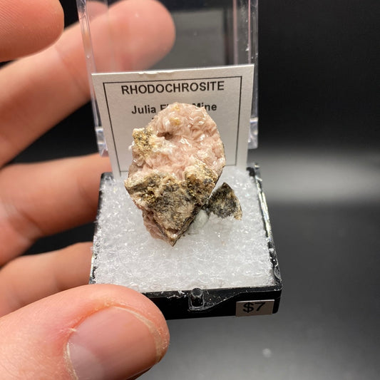 Rhodochrosite Thumbnail Specimen - Colorado, USA