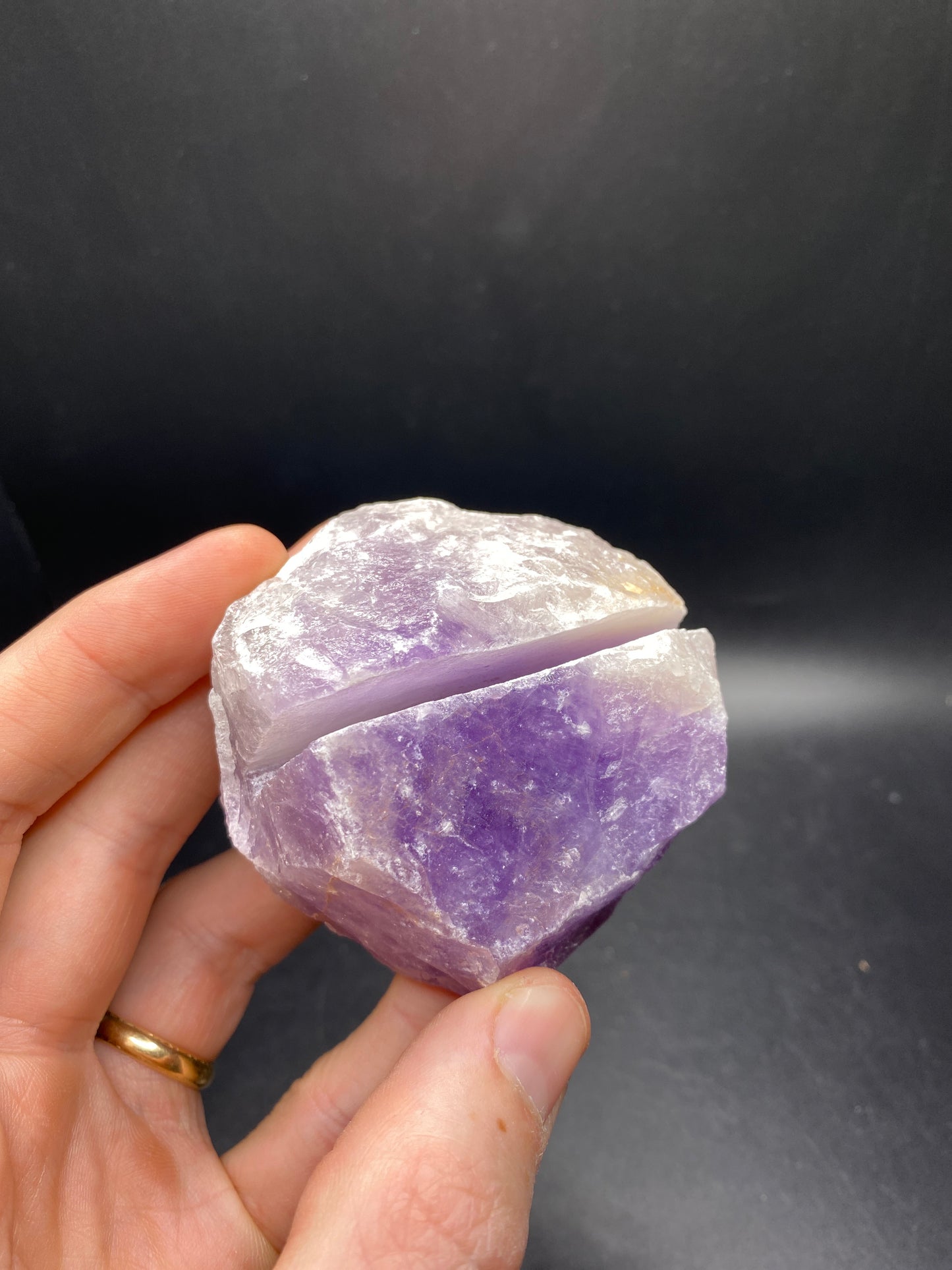 Amethyst Business Card Holder