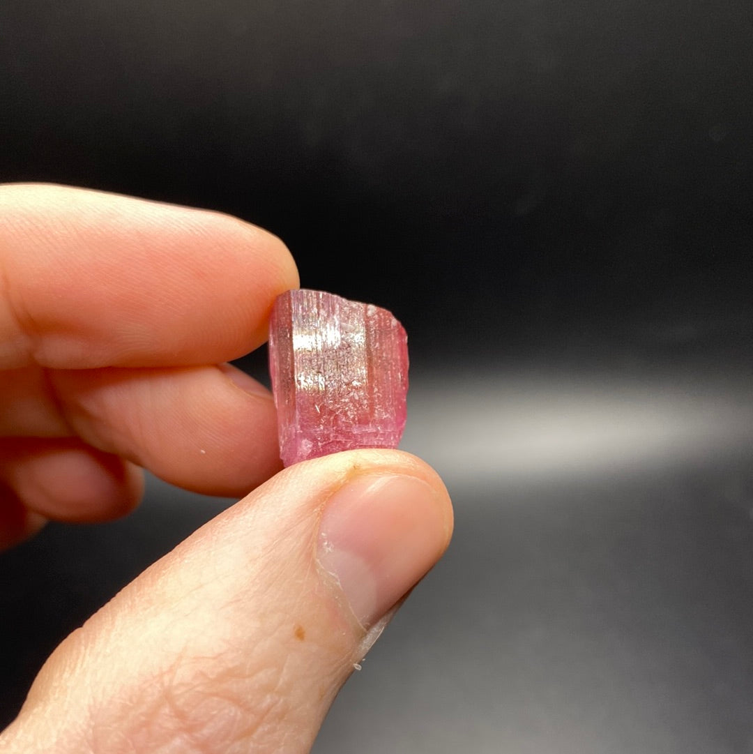 Pink Tourmaline - Hot Pink Pocket - Agua Branca Mine Brazil