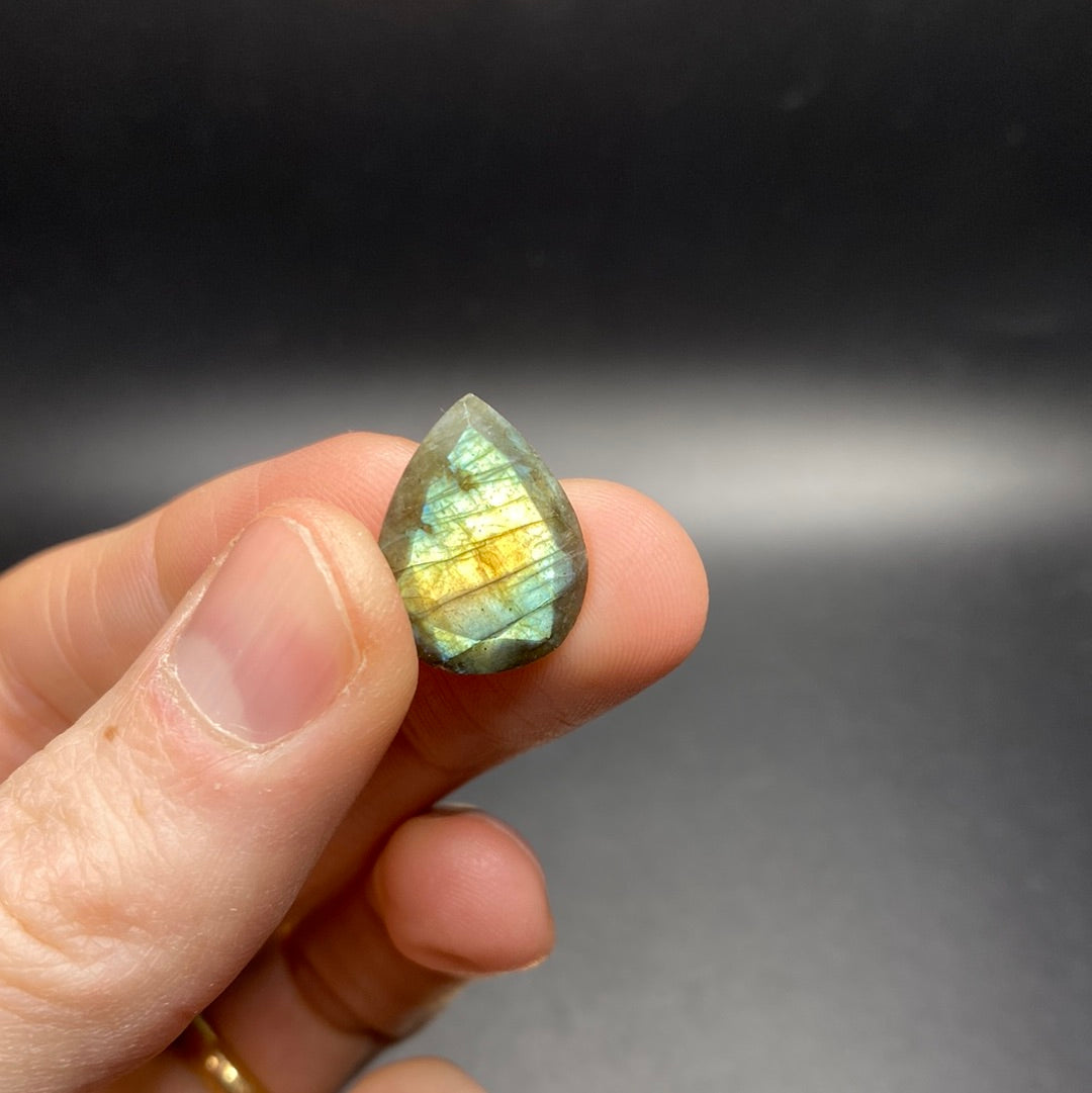 Faceted Labradorite Cabochon - Varoius Sizes