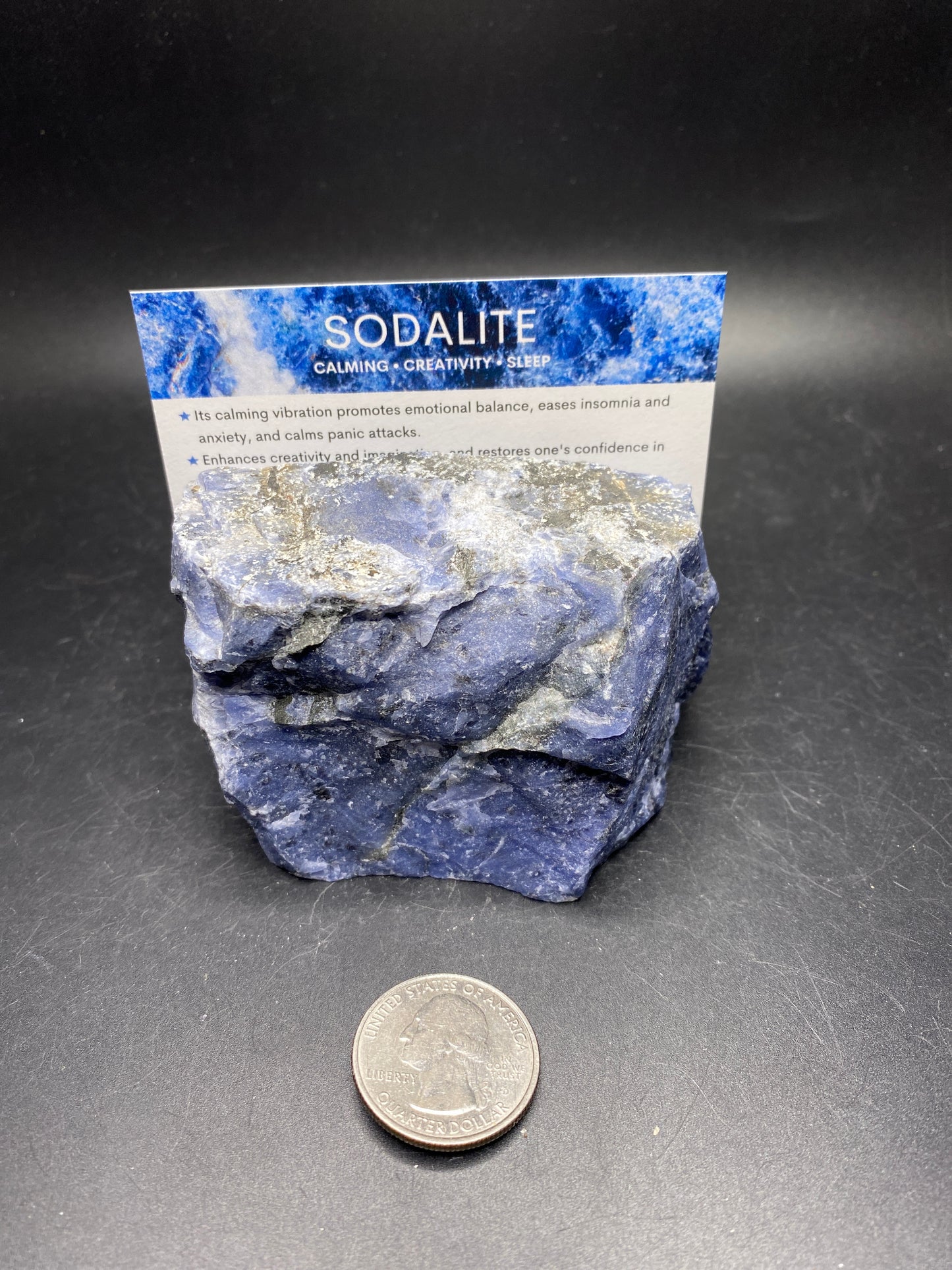 Sodalite Business Card Holder