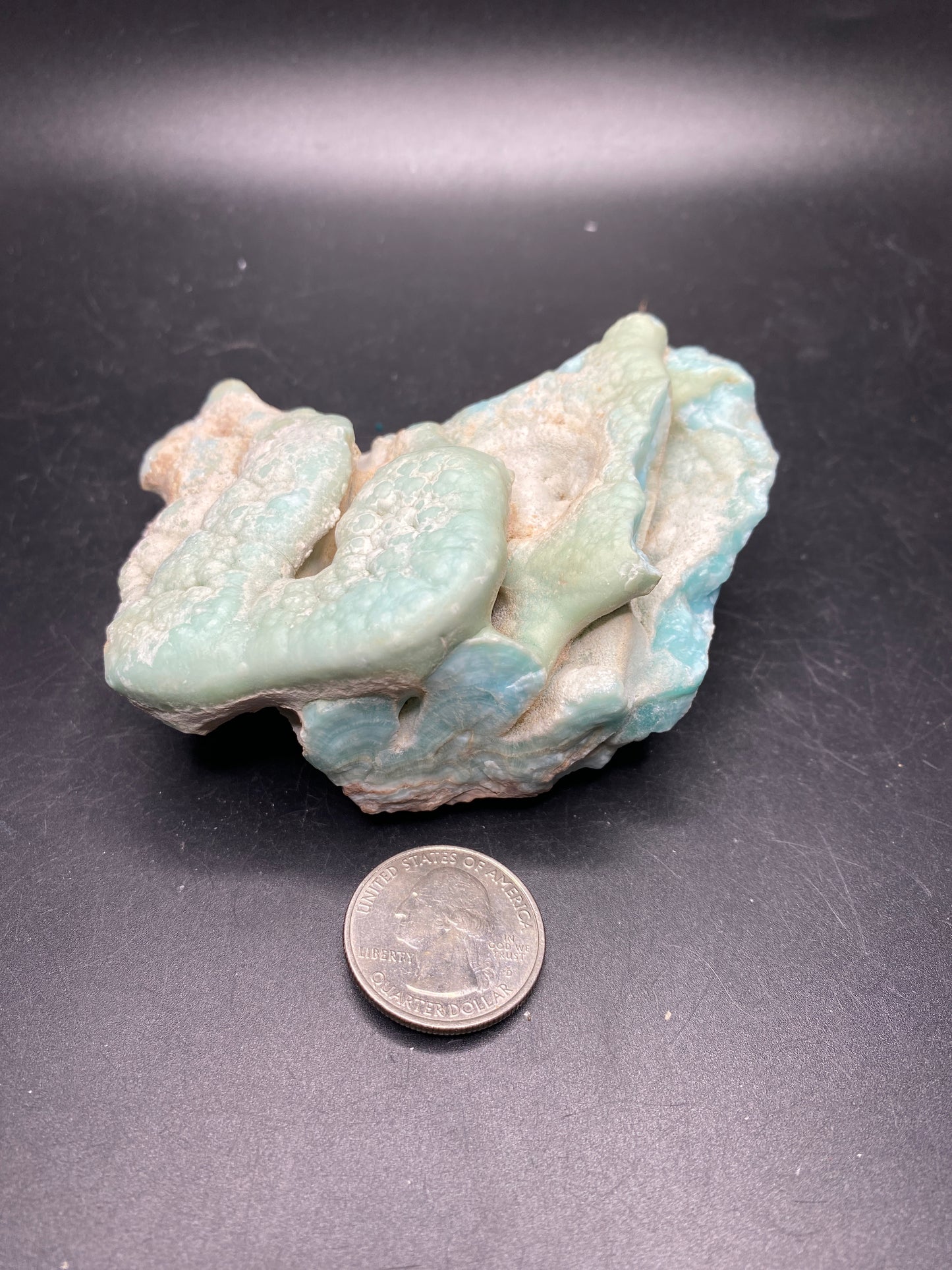 Blue Aragonite - Afghanistan