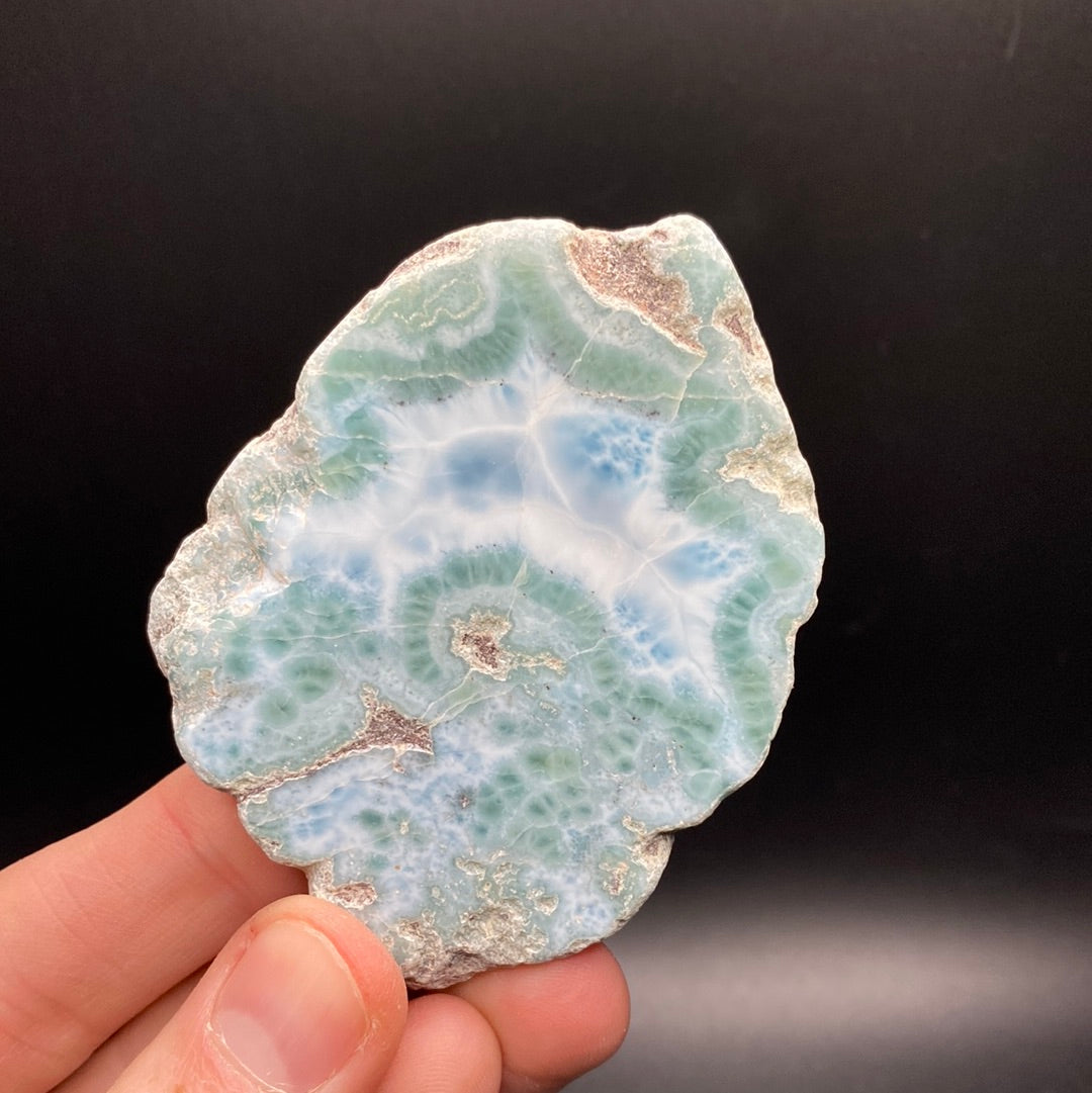 Larimar Polished Slabs - Medium B grade - Dominican Republic