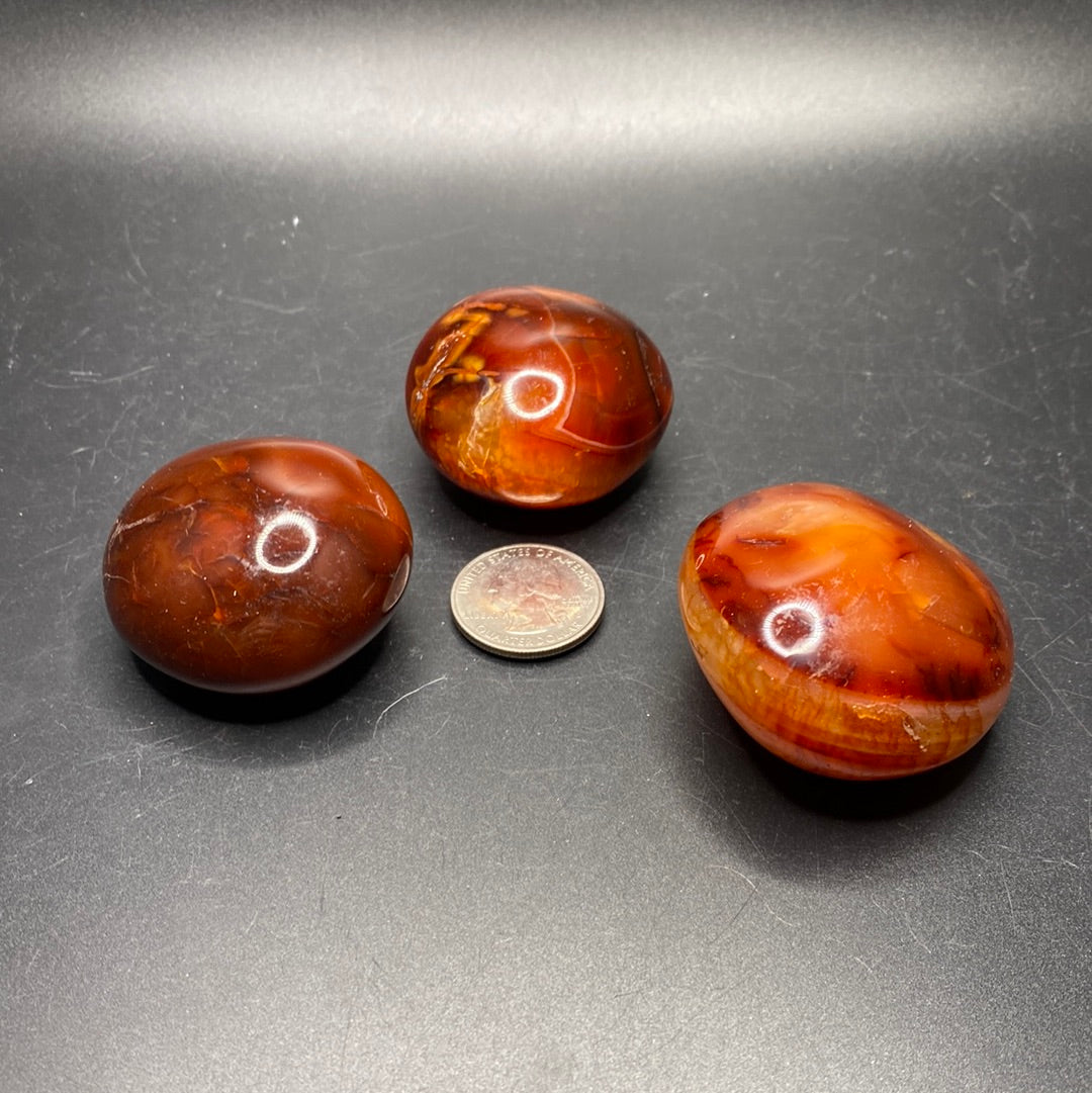 Carnelian Palmstones