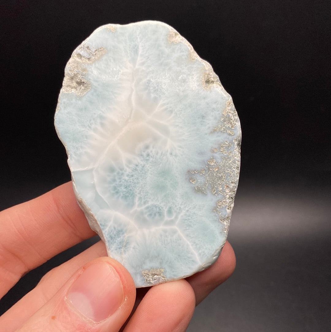 Larimar Polished Slabs - Medium B grade - Dominican Republic