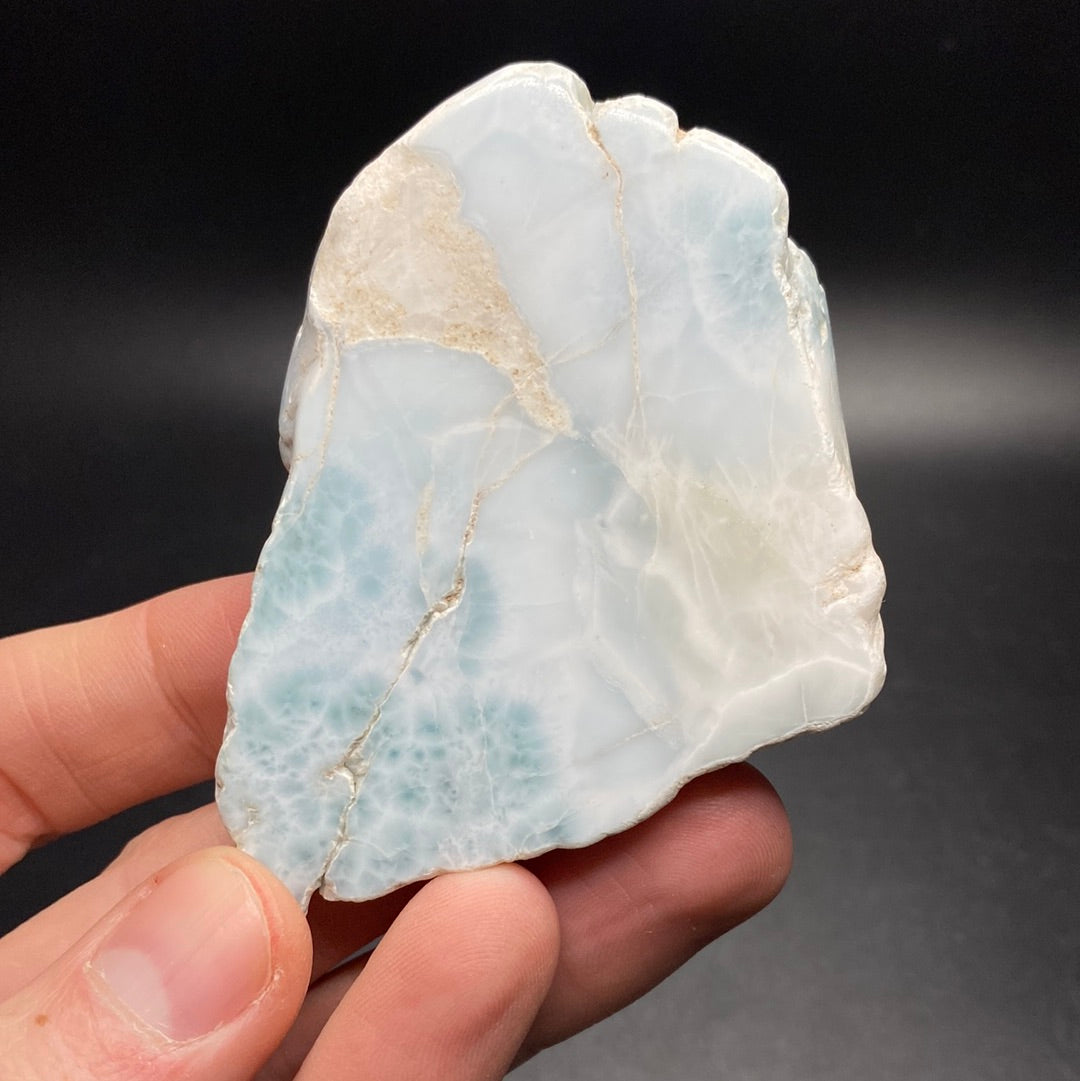 Larimar Polished Slabs - Medium B grade - Dominican Republic