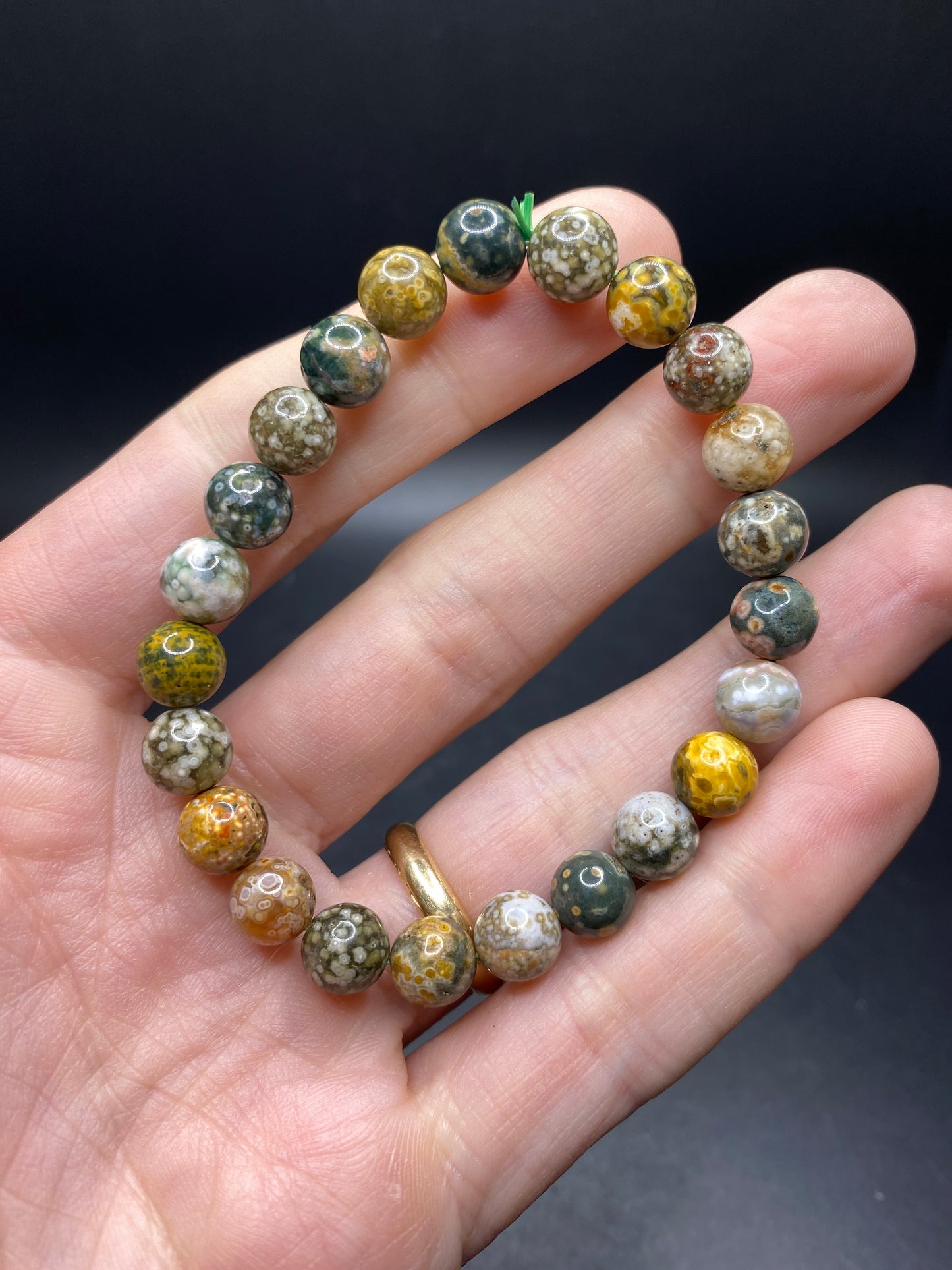 Ocean Jasper Bracelet - 8-9mm